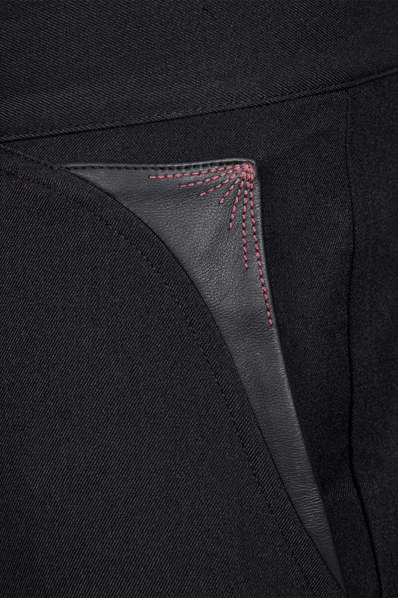 CATSSTAC Minimal Patch Wide-Leg Trousers, premium urban and streetwear designers apparel on PROJECTISR.com, CATSSTAC