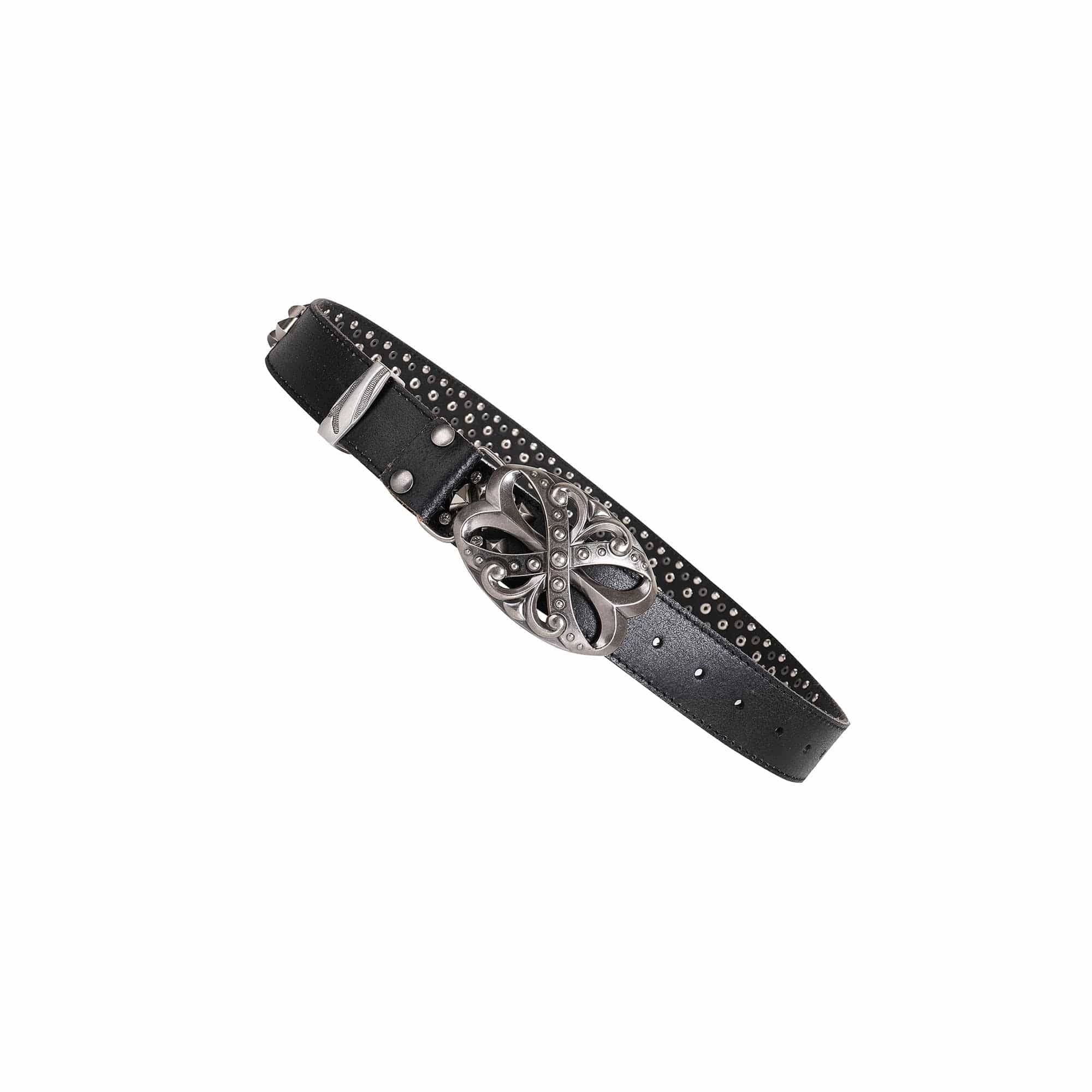 DND4DES Studded Rhinestone Carved Buckle Leather Belt, premium urban and streetwear designers apparel on PROJECTISR.com, DND4DES