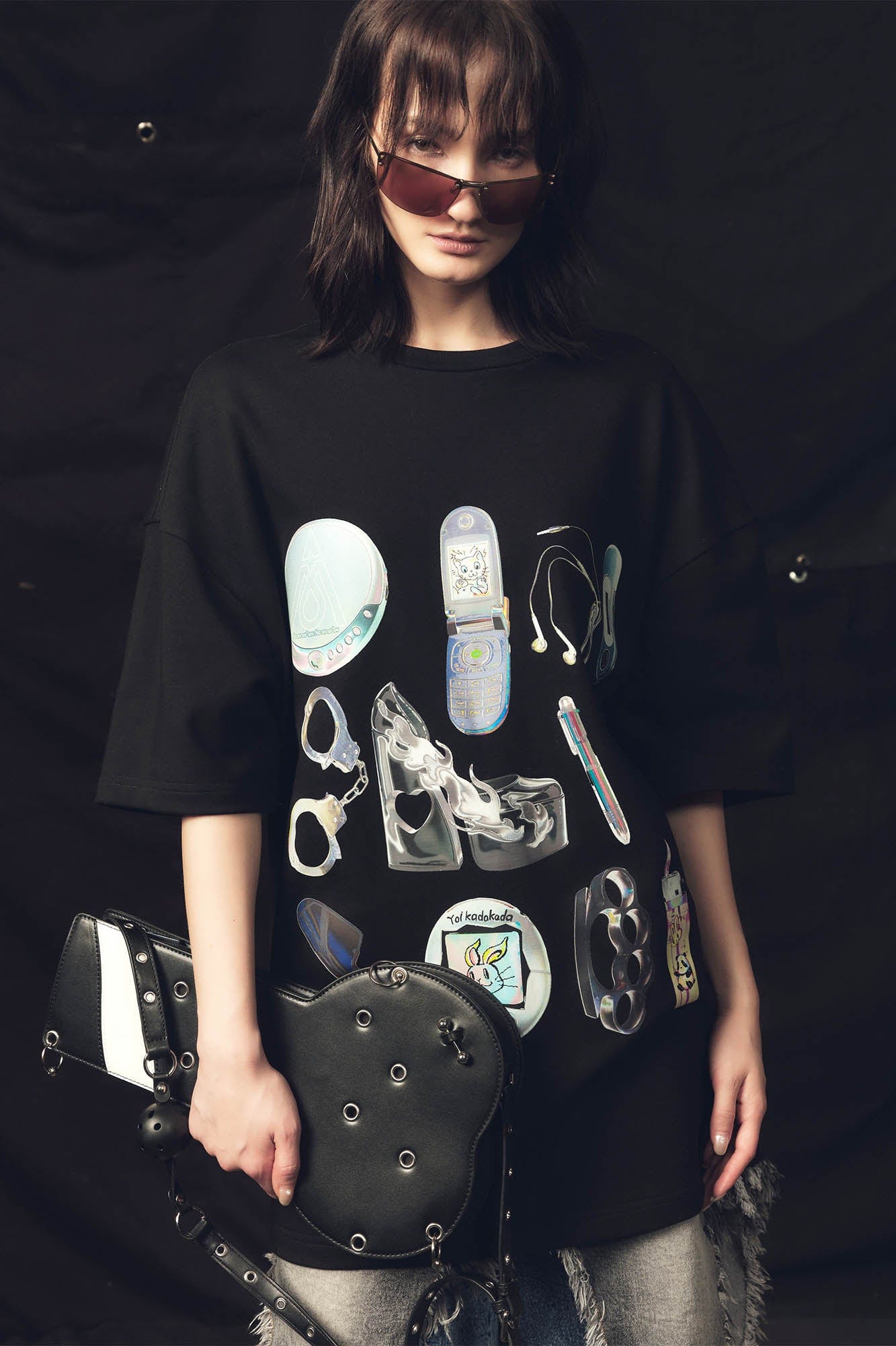 KADAKADA You Know What It Is Shoulder Bag, premium urban and streetwear designers apparel on PROJECTISR.com, KADAKADA
