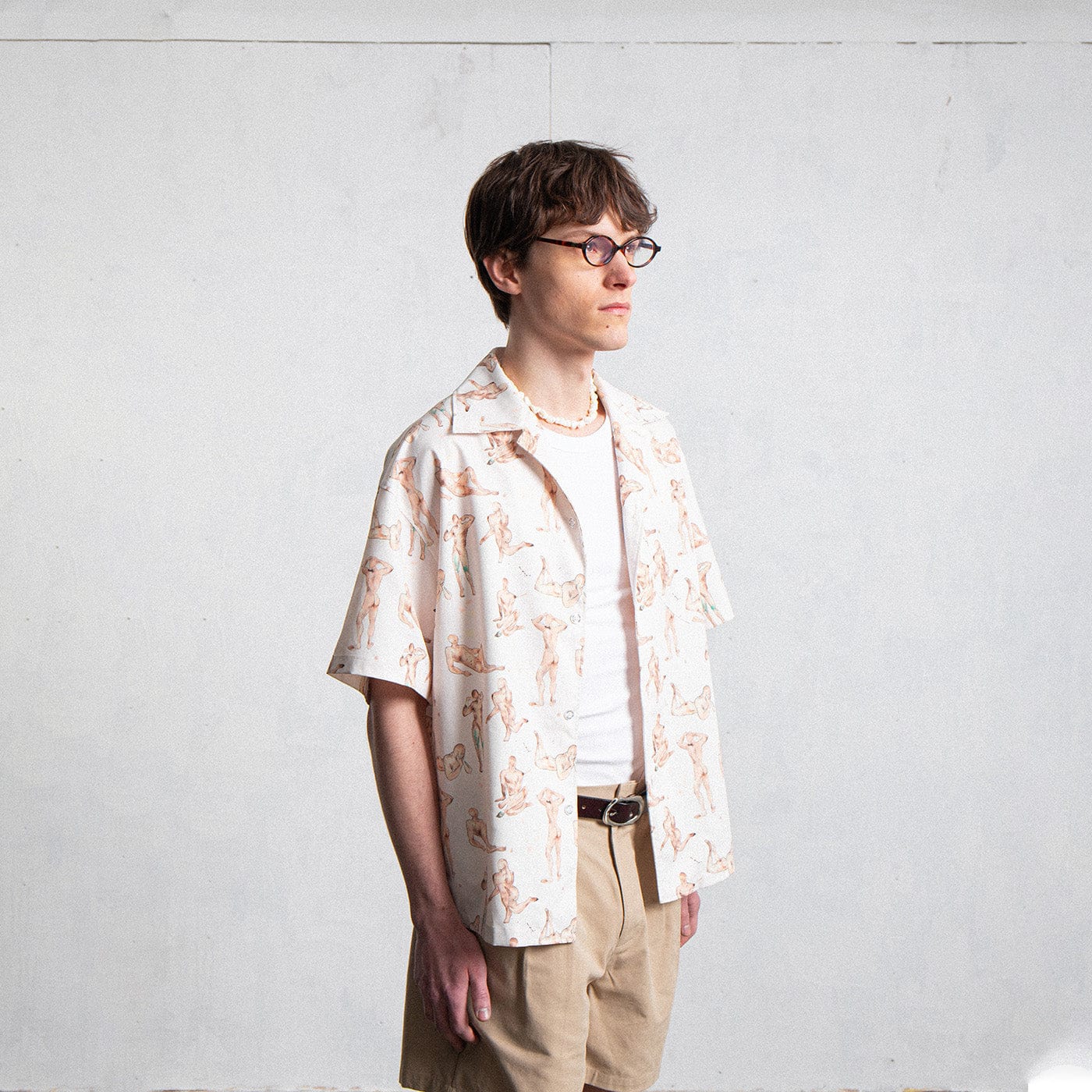 LEONSENSE Modern Body Full-Print Half Shirt, premium urban and streetwear designers apparel on PROJECTISR.com, LEONSENSE
