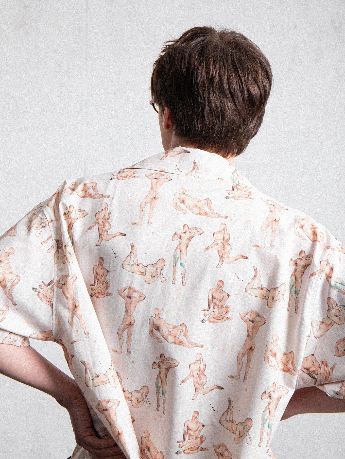 LEONSENSE Modern Body Full-Print Half Shirt, premium urban and streetwear designers apparel on PROJECTISR.com, LEONSENSE