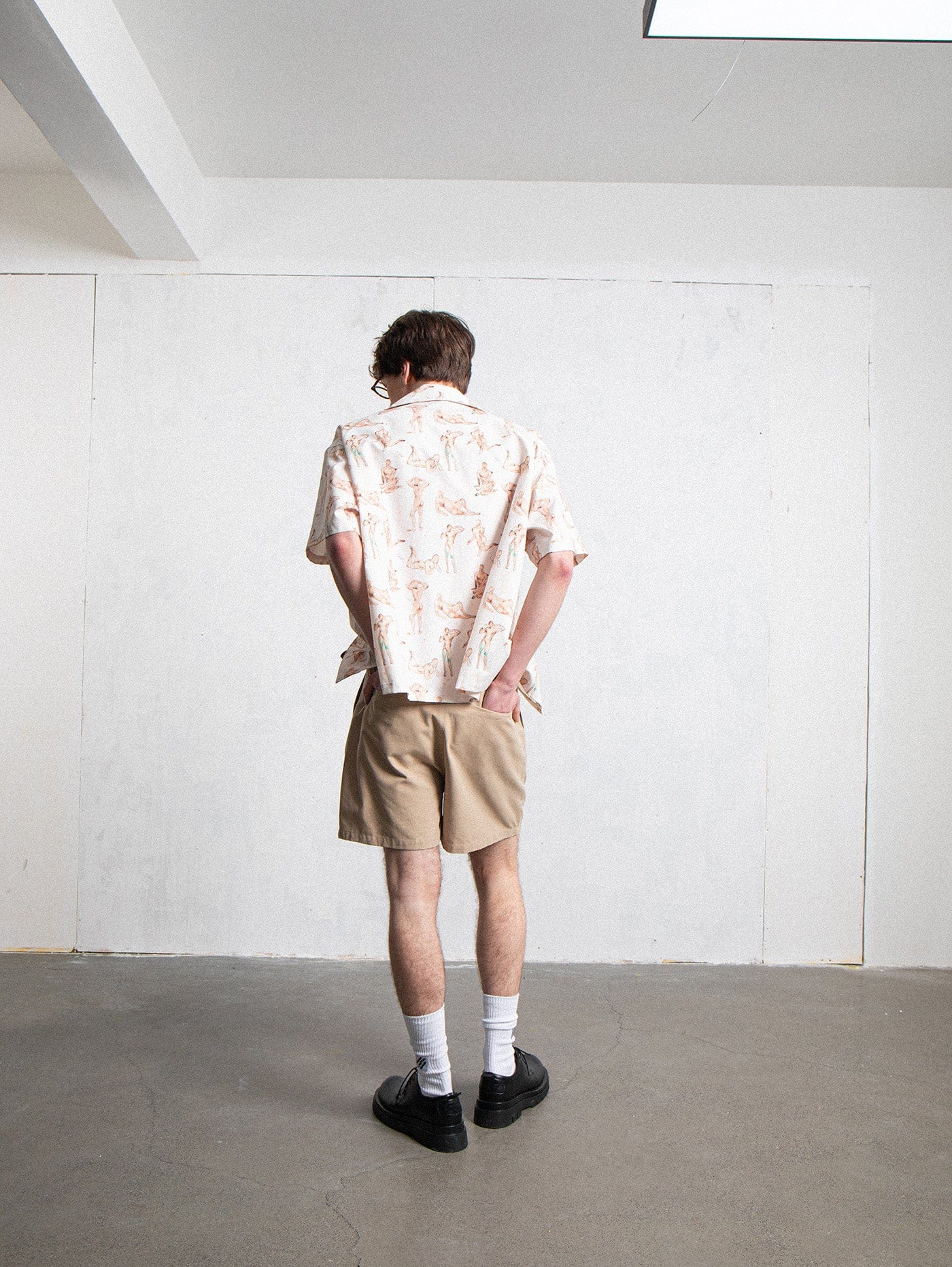 LEONSENSE Modern Body Full-Print Half Shirt, premium urban and streetwear designers apparel on PROJECTISR.com, LEONSENSE
