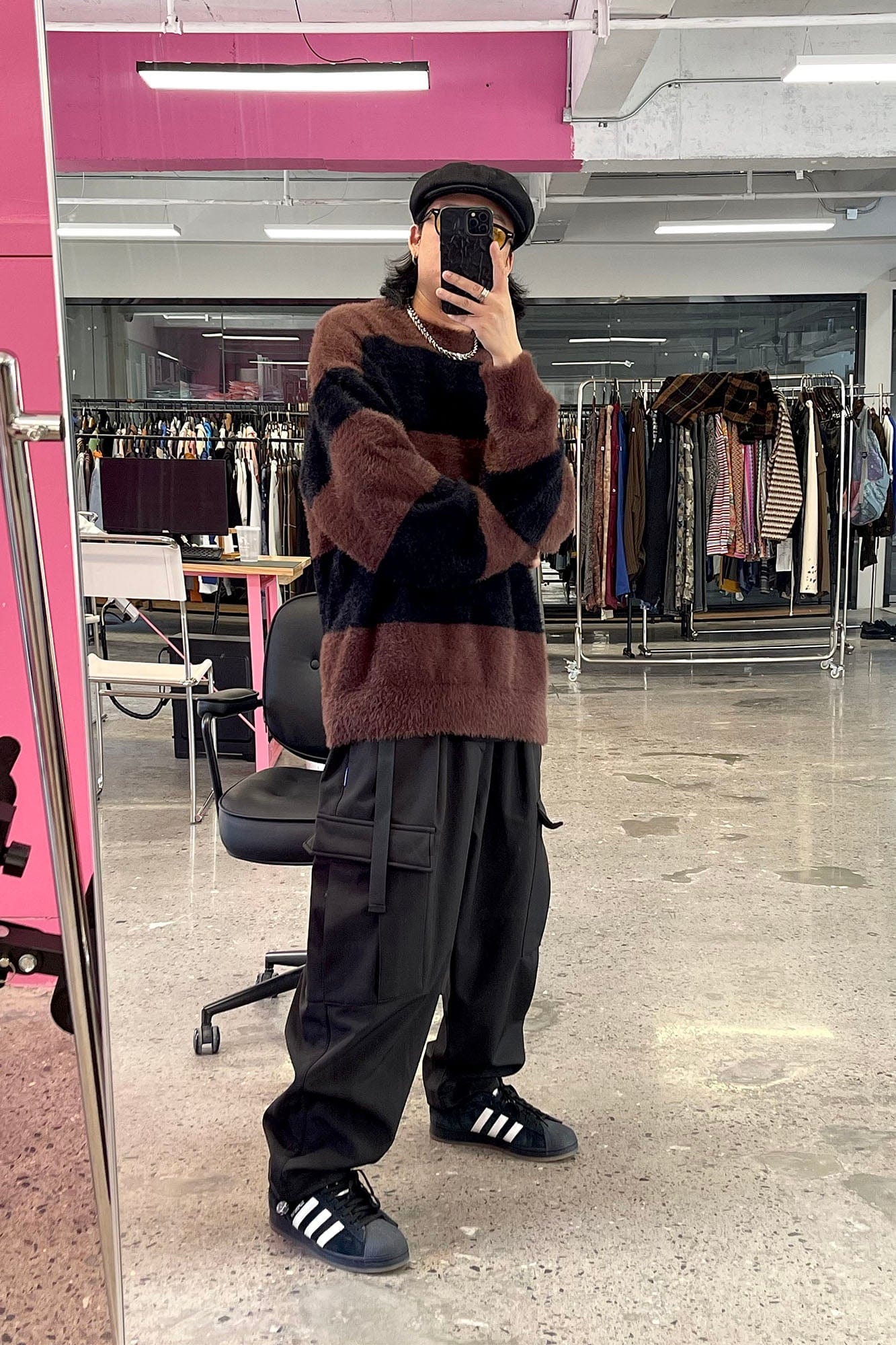 ME DA IGUAL Fleece-Lined Multi-Pocket Utility Pants, premium urban and streetwear designers apparel on PROJECTISR.com, ME DA IGUAL