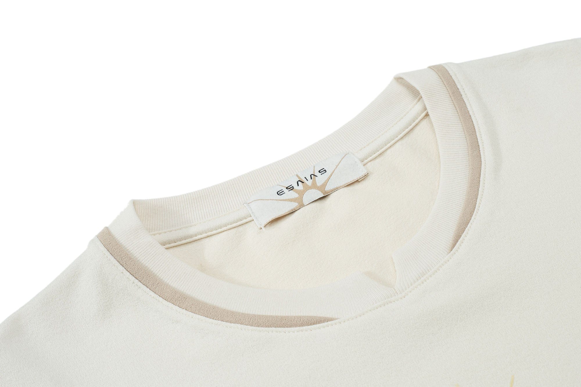 ESAIAS Distressed Stele Long Sleeve Tee, premium urban and streetwear designers apparel on PROJECTISR.com, ESAIAS
