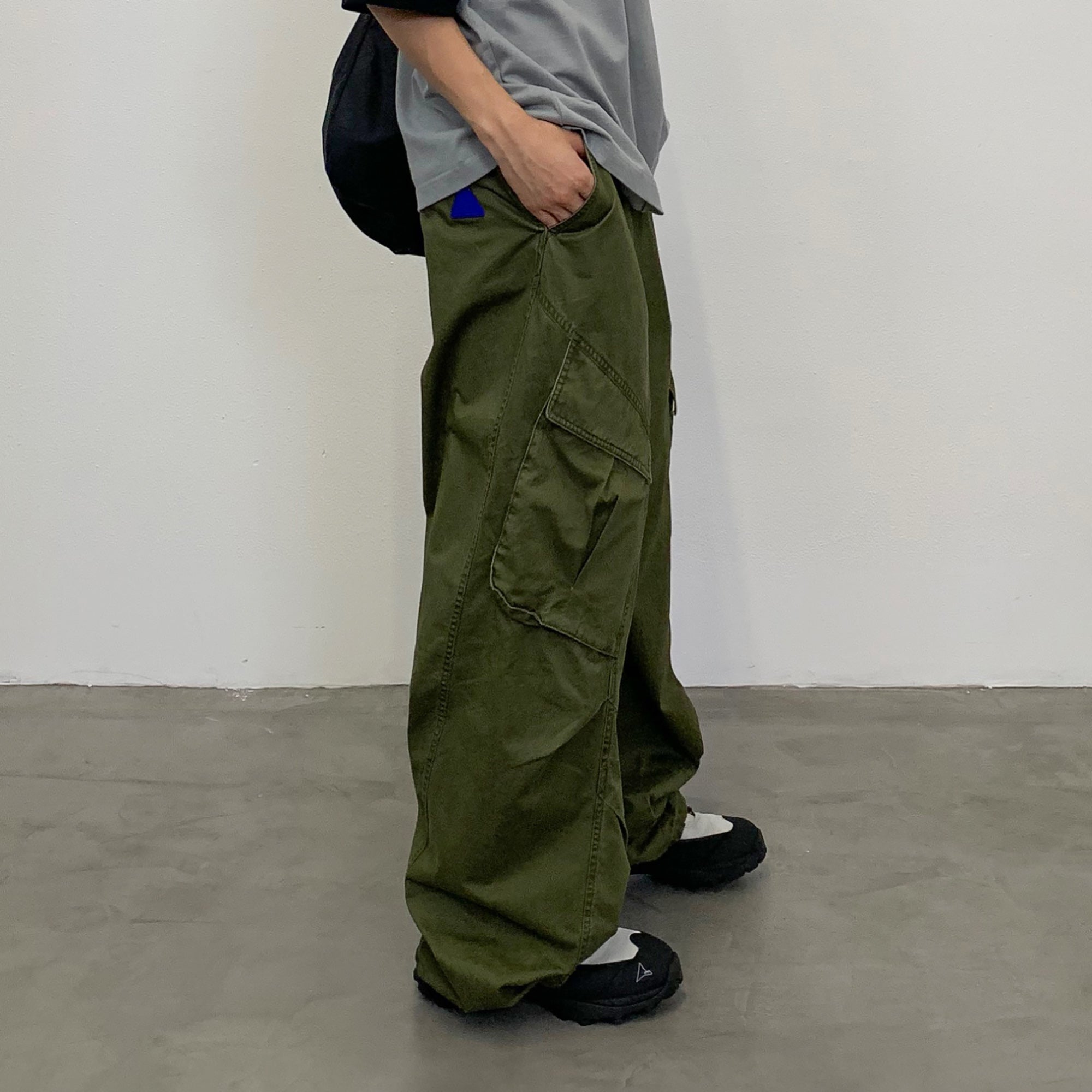 ROARINGWILD A ARCH Classic Utility Parachute Pants