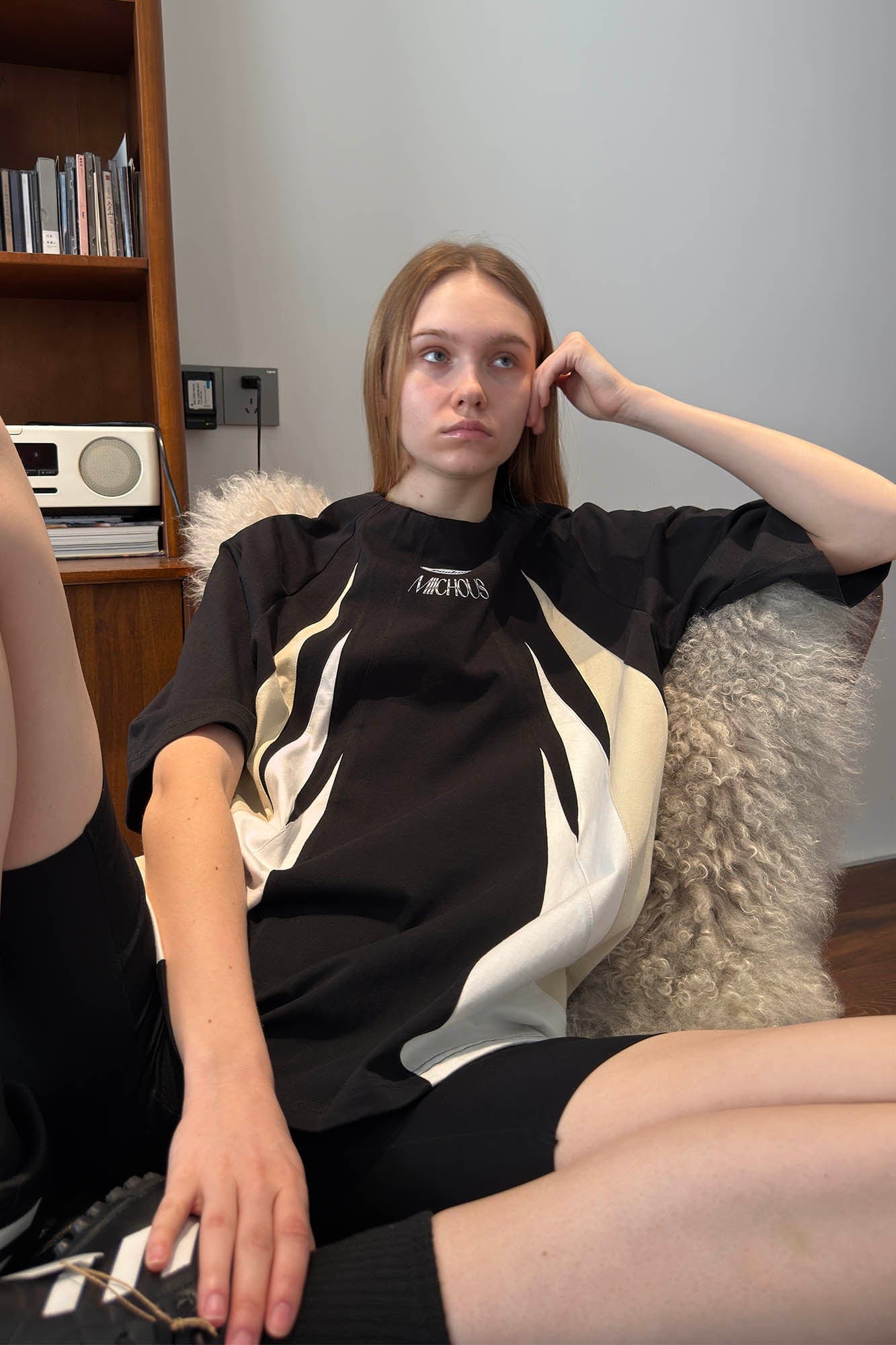 MIICHOUS Iceberg Contrast Panelled T-Shirt