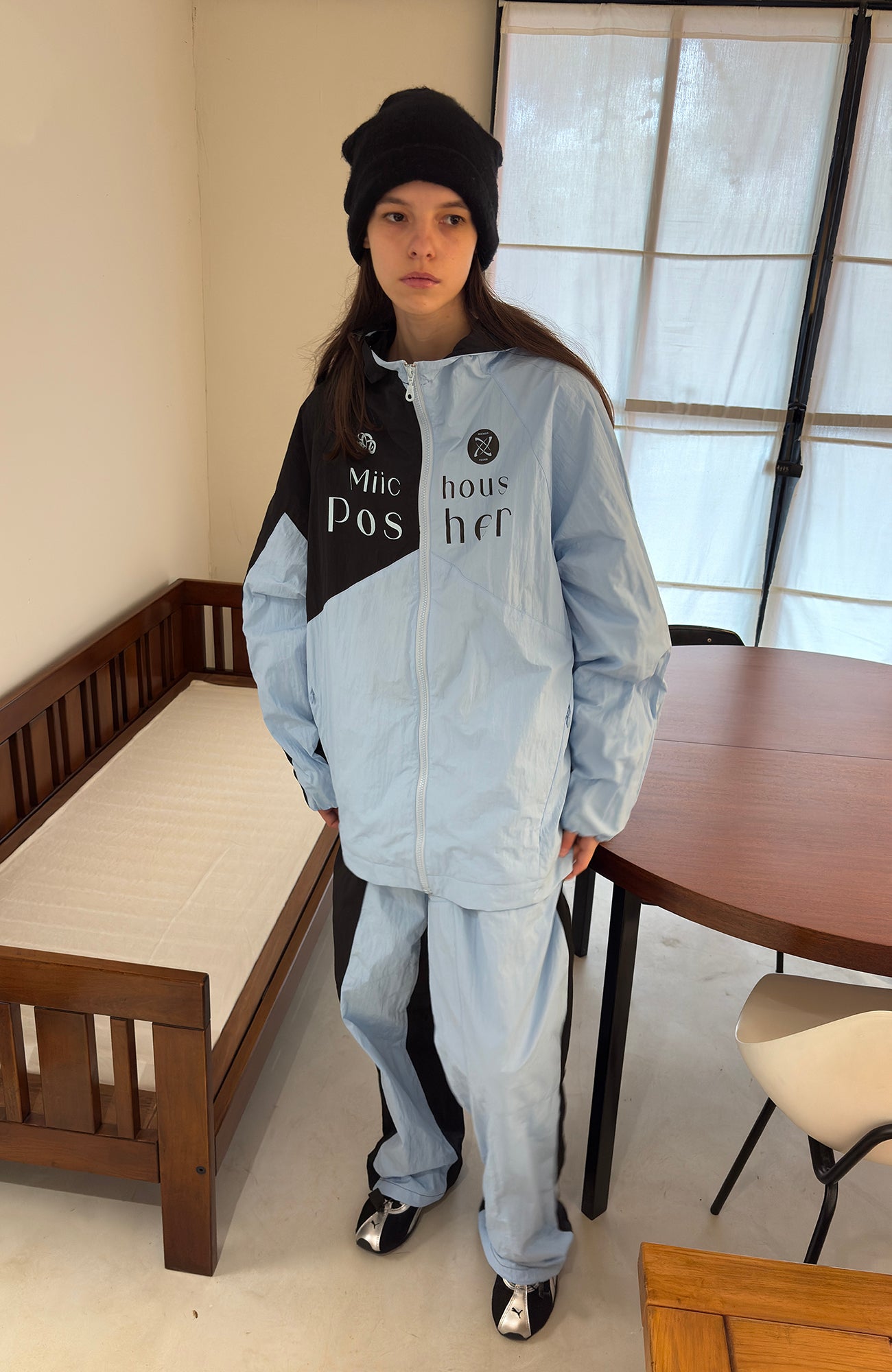 MIICHOUS Contrast Panel Detachable Liner Ski Jacket