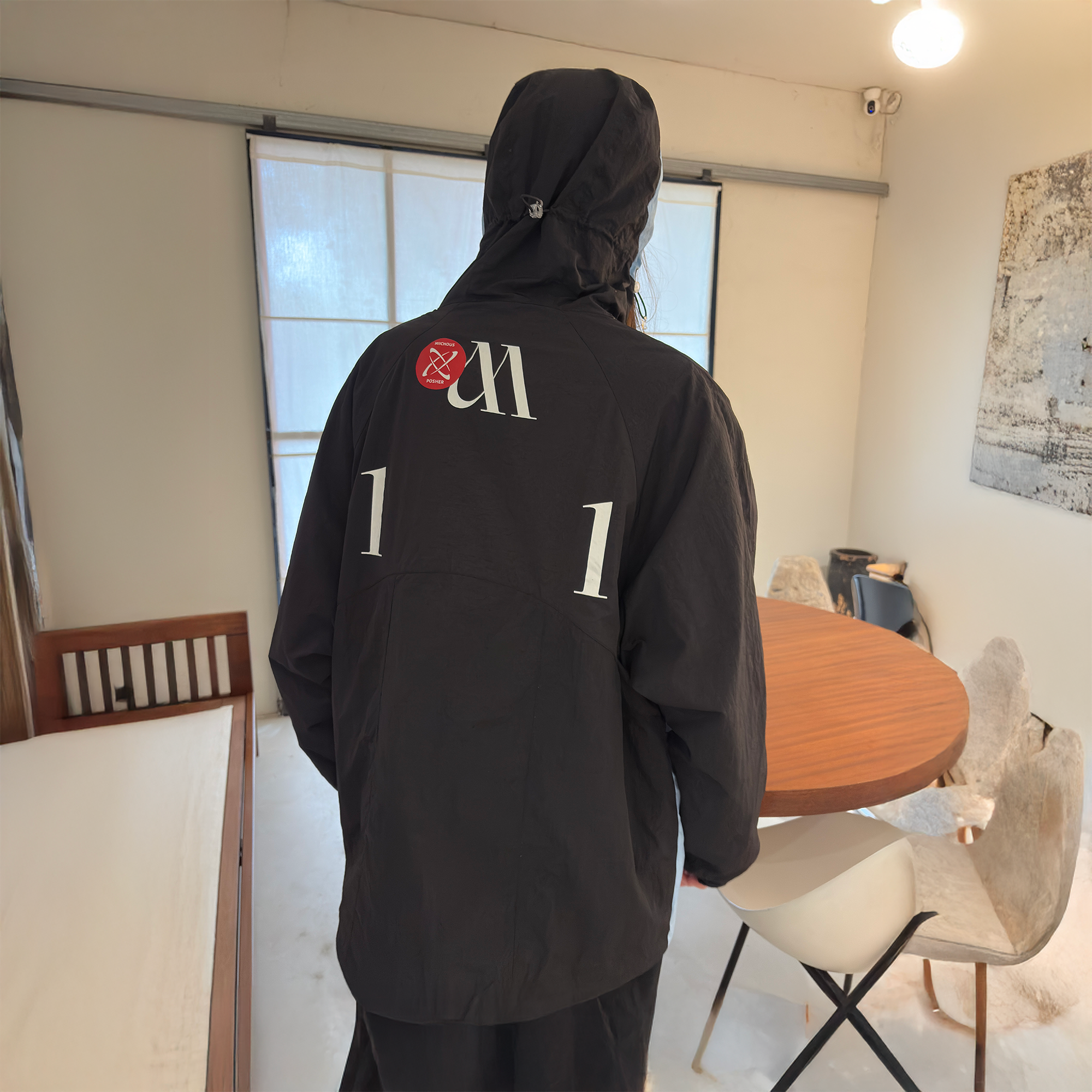 MIICHOUS Contrast Panel Detachable Liner Ski Jacket