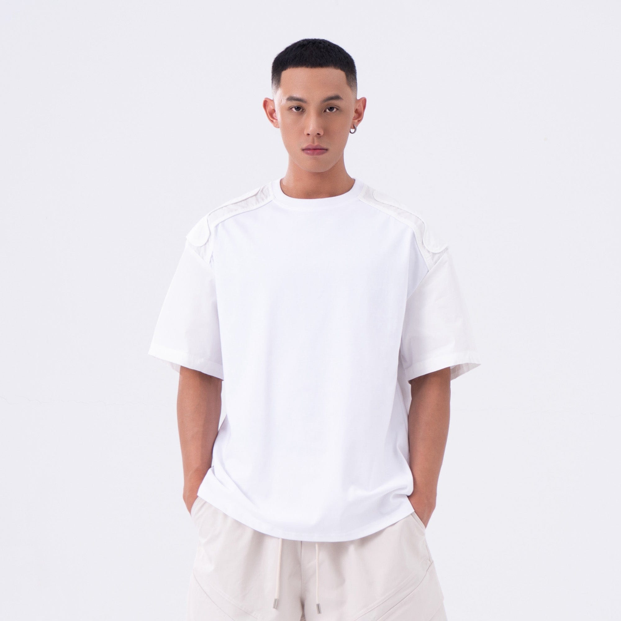 CLP The Epaulette T-Shirt, premium urban and streetwear designers apparel on PROJECTISR.com, CLP