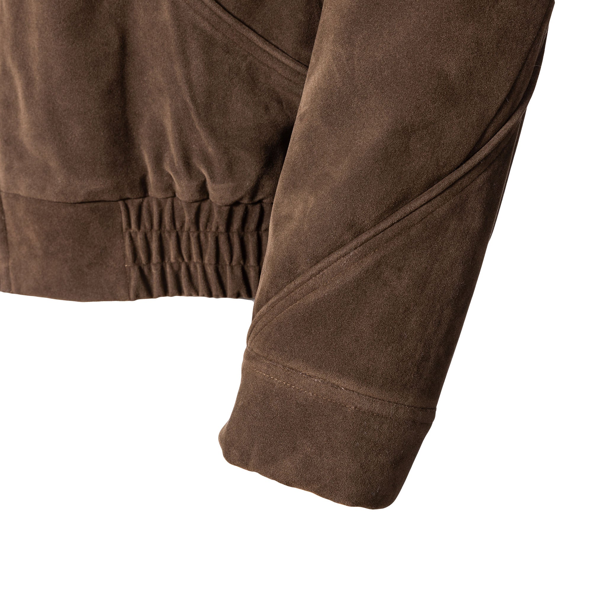 CATSSTAC Curved Panel Suede Jacket, premium urban and streetwear designers apparel on PROJECTISR.com, CATSSTAC