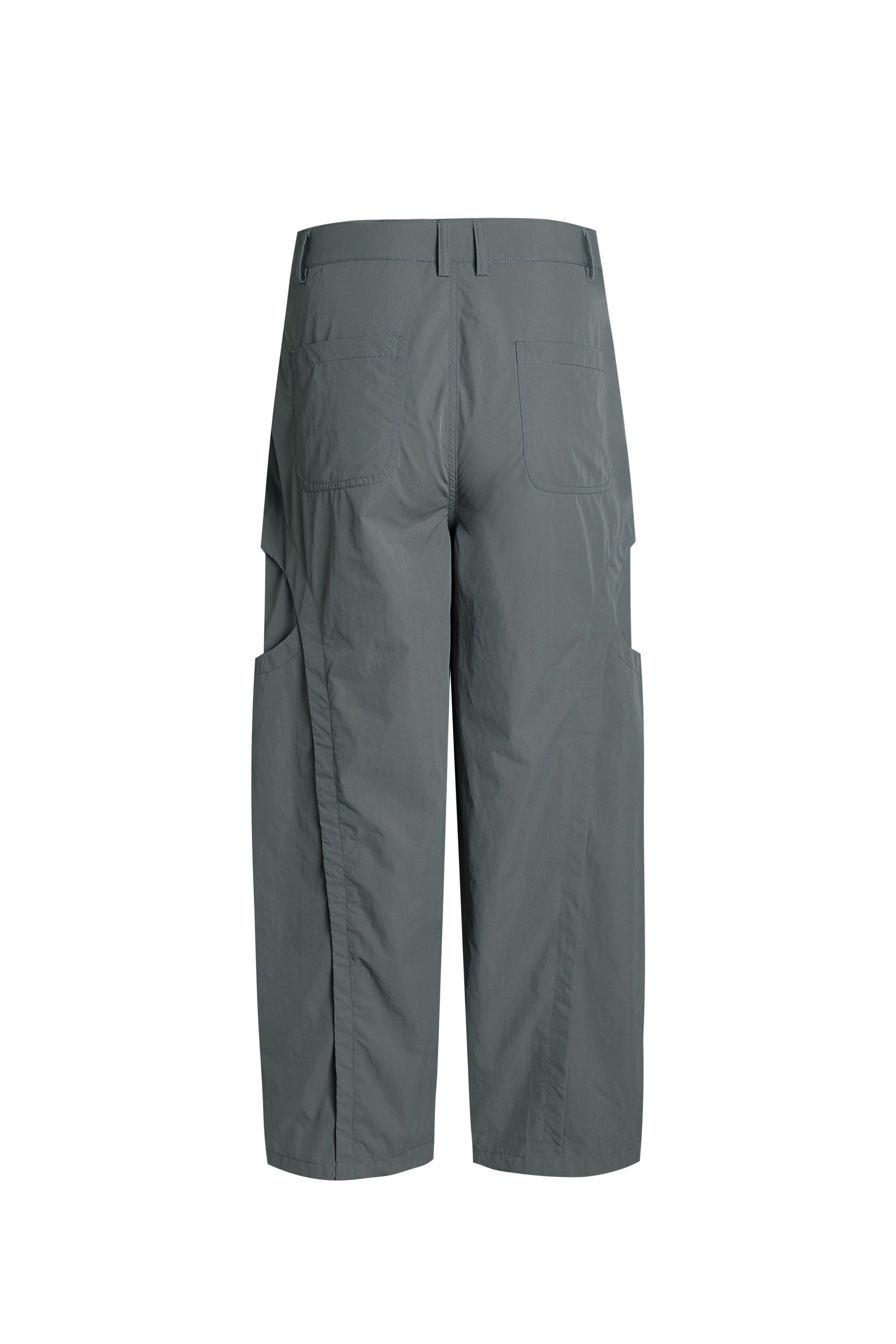 ONADAILYBASIS Curved-Pocket Paneled Utility Pants, premium urban and streetwear designers apparel on PROJECTISR.com, ONADAILYBASIS
