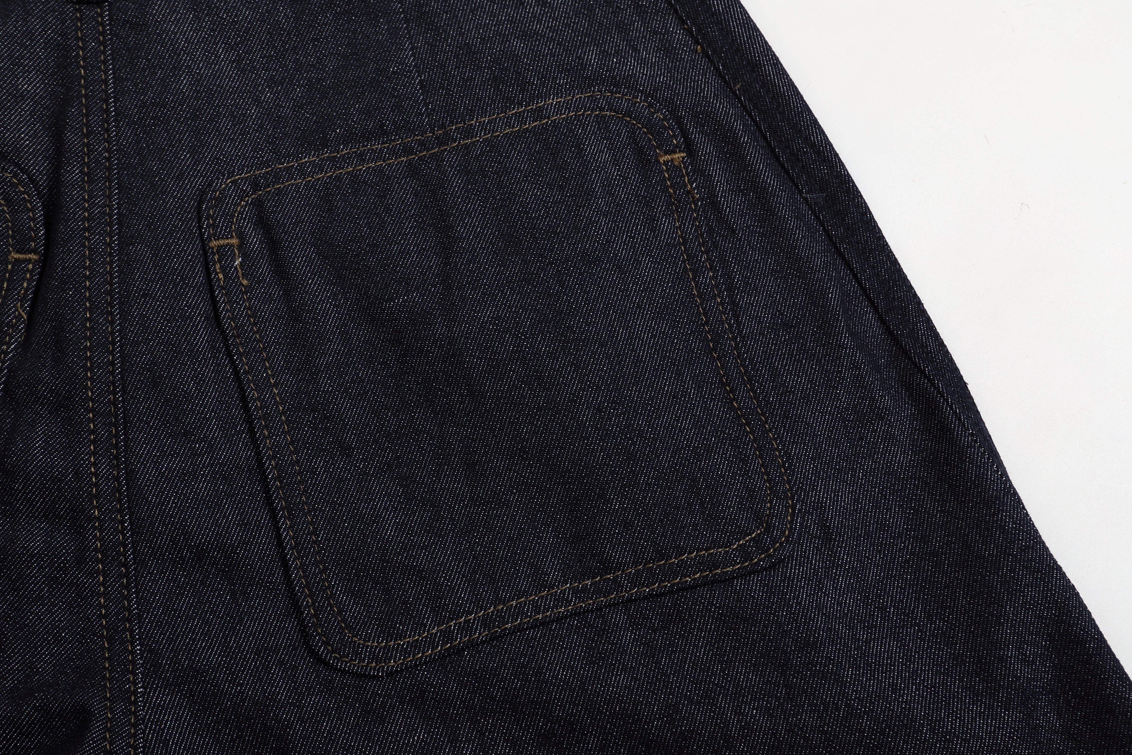 ONADAILYBASIS Essential Curved Paneled Raw Jeans, premium urban and streetwear designers apparel on PROJECTISR.com, ONADAILYBASIS