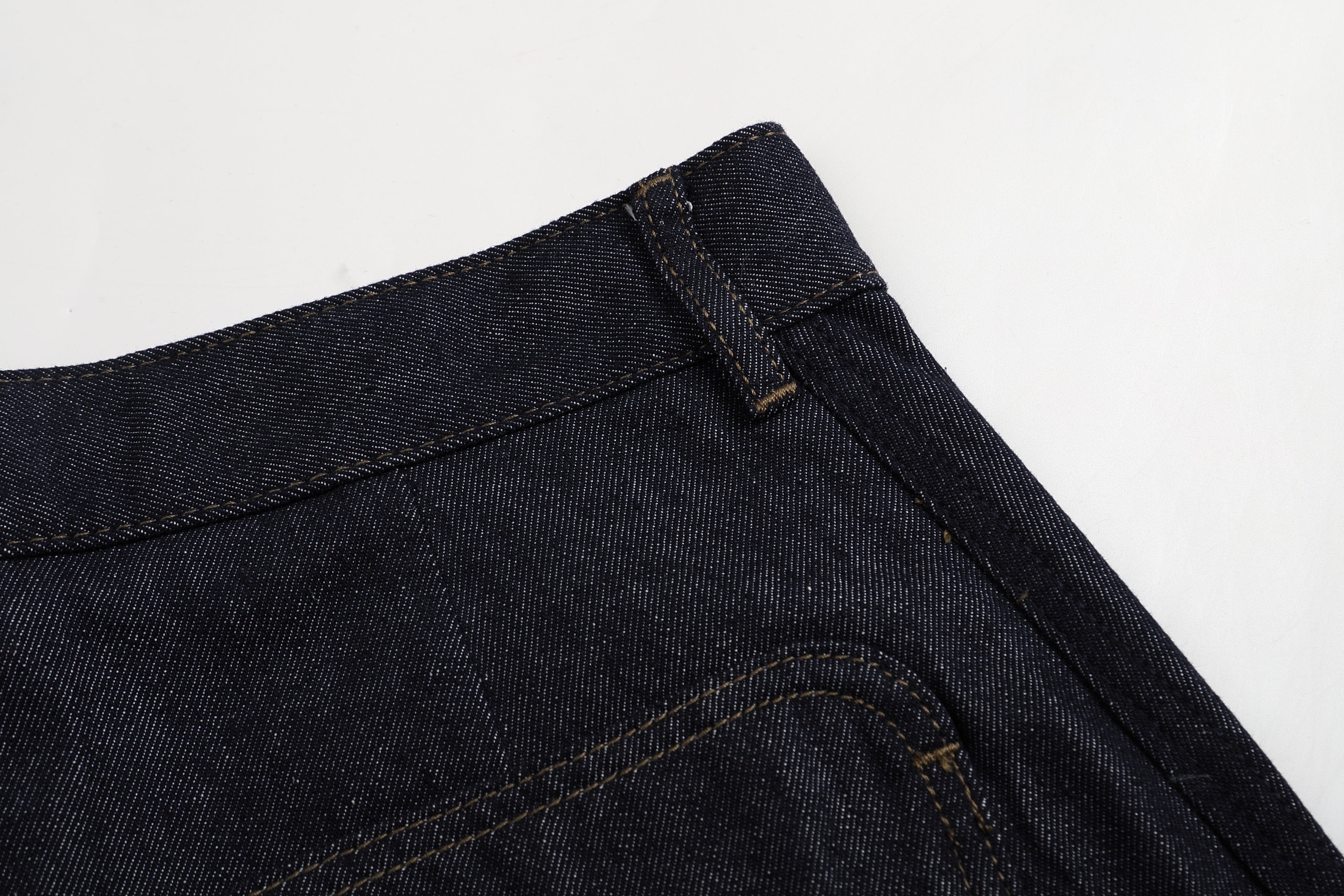 ONADAILYBASIS Essential Curved Paneled Raw Jeans, premium urban and streetwear designers apparel on PROJECTISR.com, ONADAILYBASIS