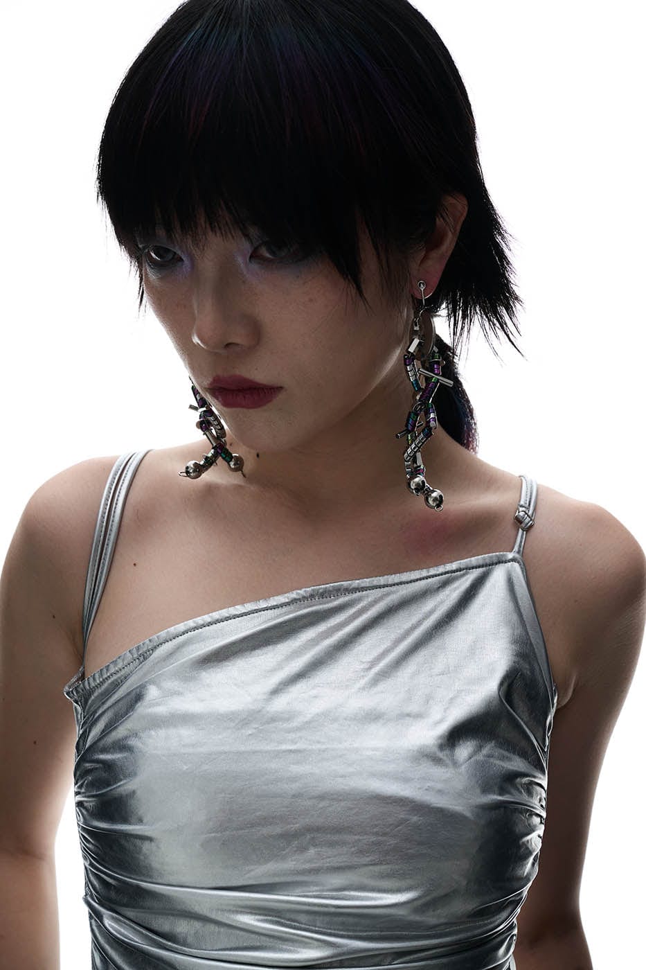 ILLUSORY Doomsday Disco Earrings / Ear Clips, premium urban and streetwear designers apparel on PROJECTISR.com, ILLUSORY