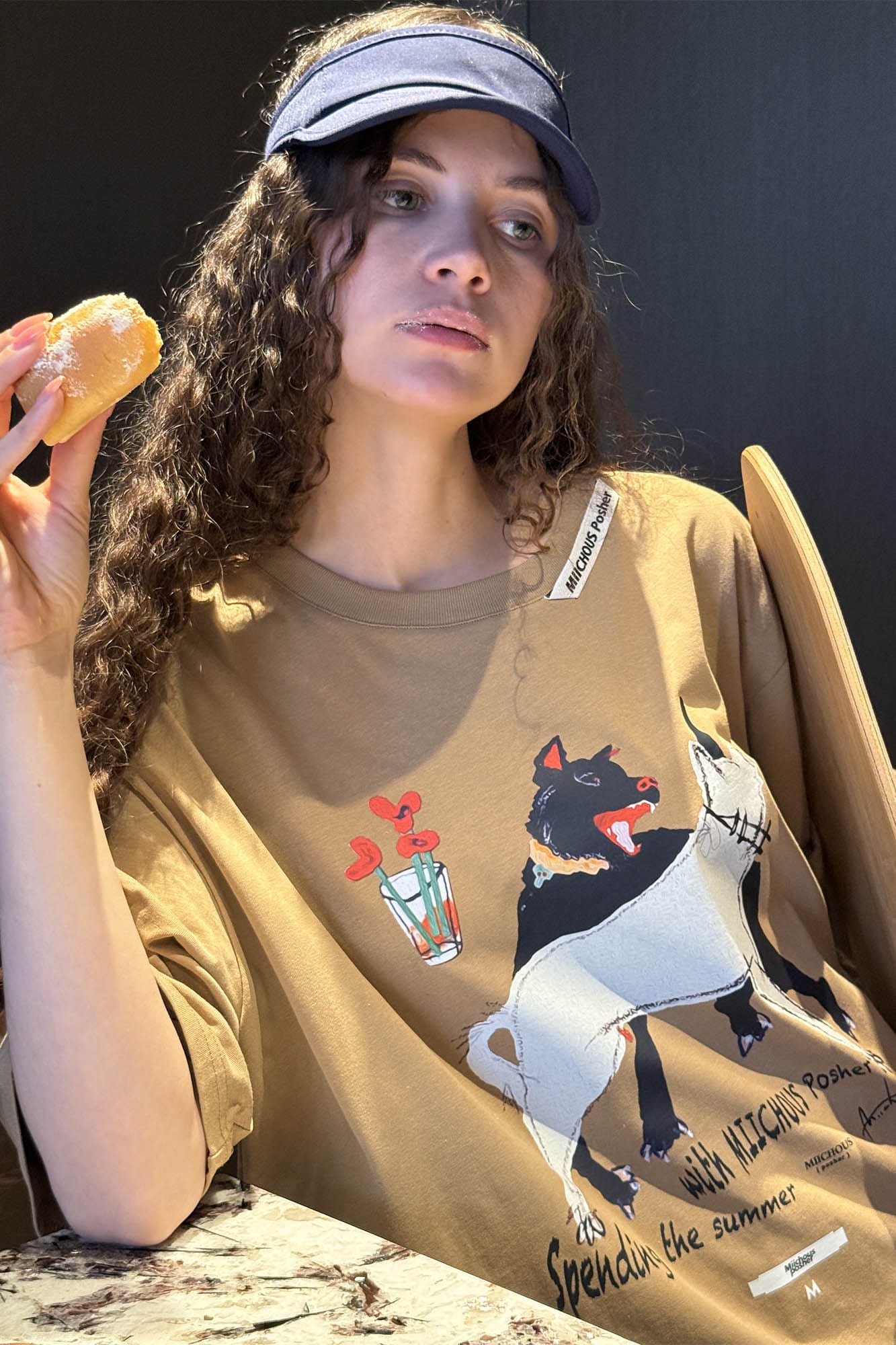MIICHOUS Dancing Dogs Graphic T-Shirt, premium urban and streetwear designers apparel on PROJECTISR.com, Miichous