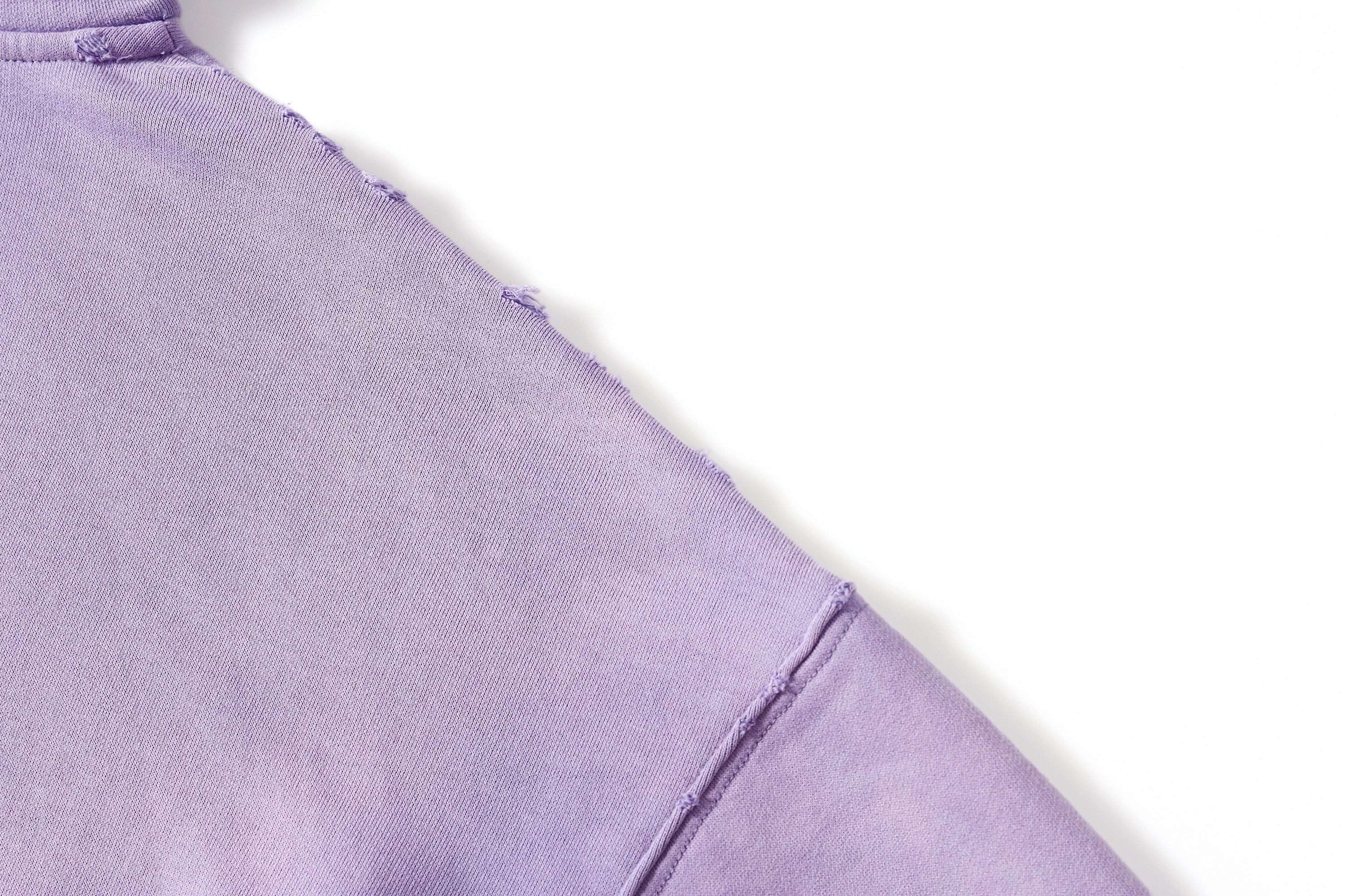 ULIPERY Distressed Gradient Oversized Hoodie Purple, premium urban and streetwear designers apparel on PROJECTISR.com, ULIPERY