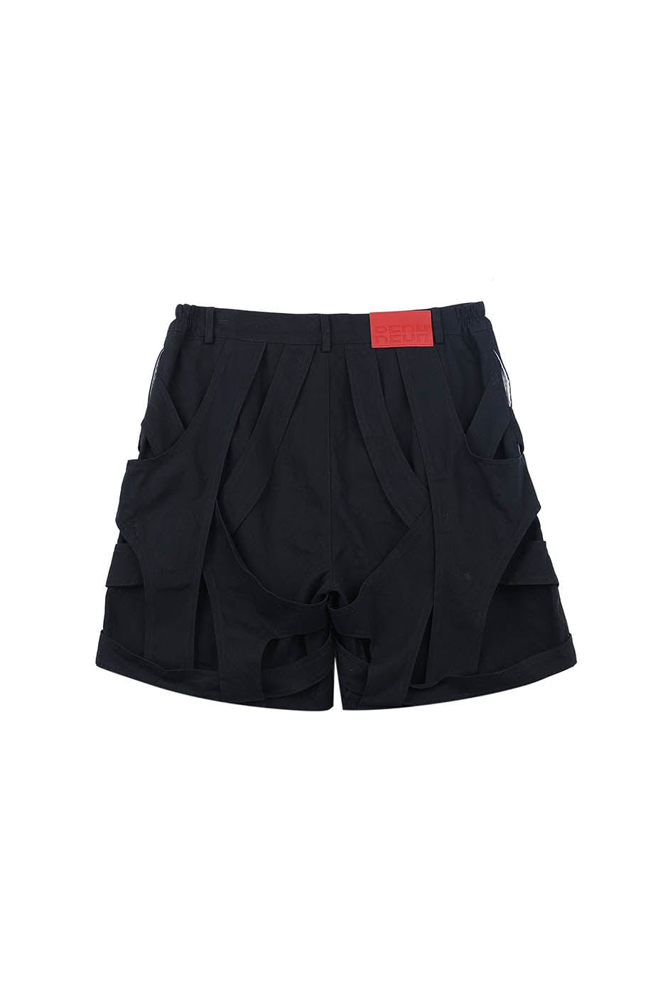 REDH Multi-Strap Bondage Shorts, premium urban and streetwear designers apparel on PROJECTISR.com, REDH
