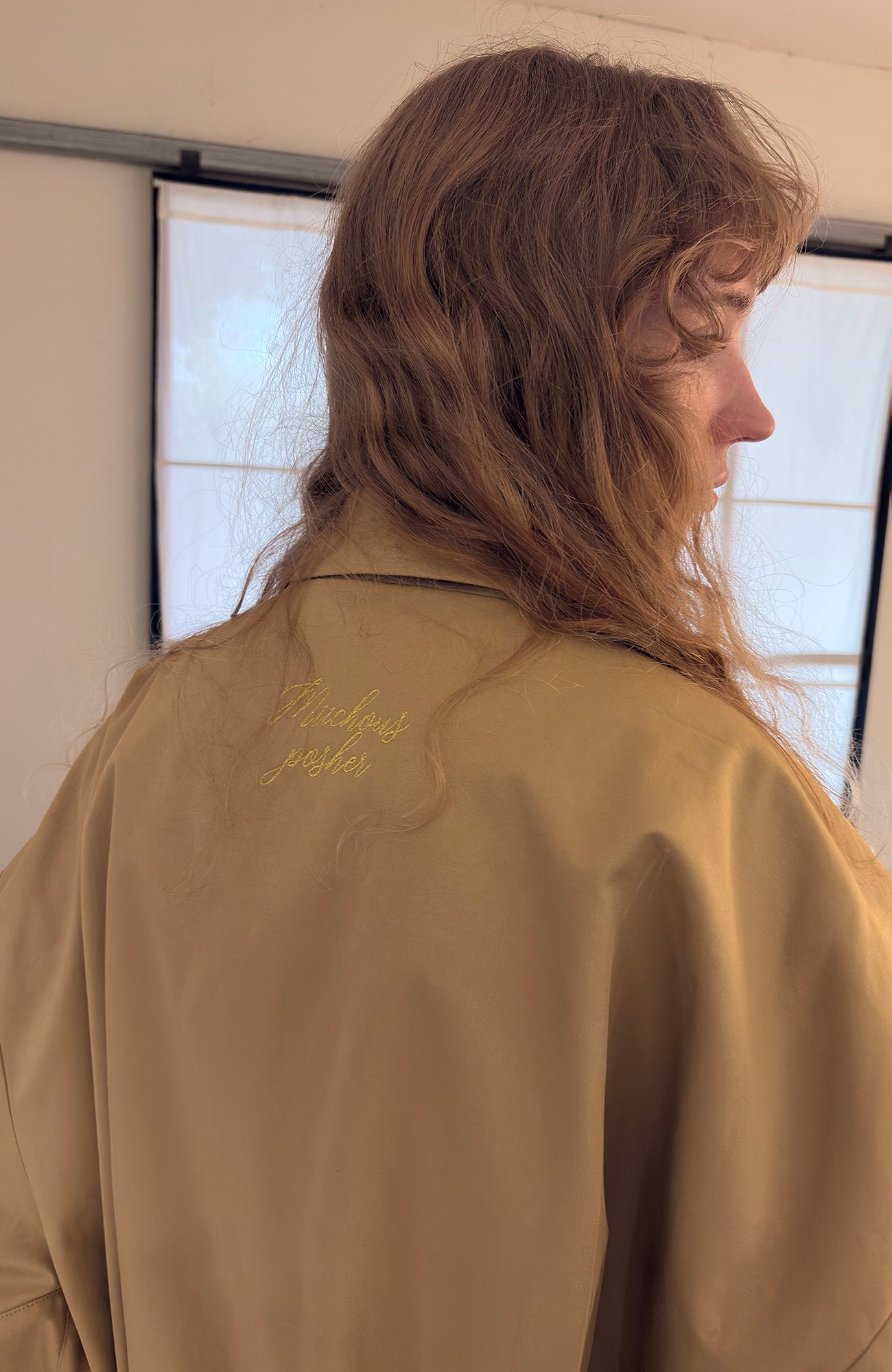 MIICHOUS Floral Paneled Detachable Liner Coat