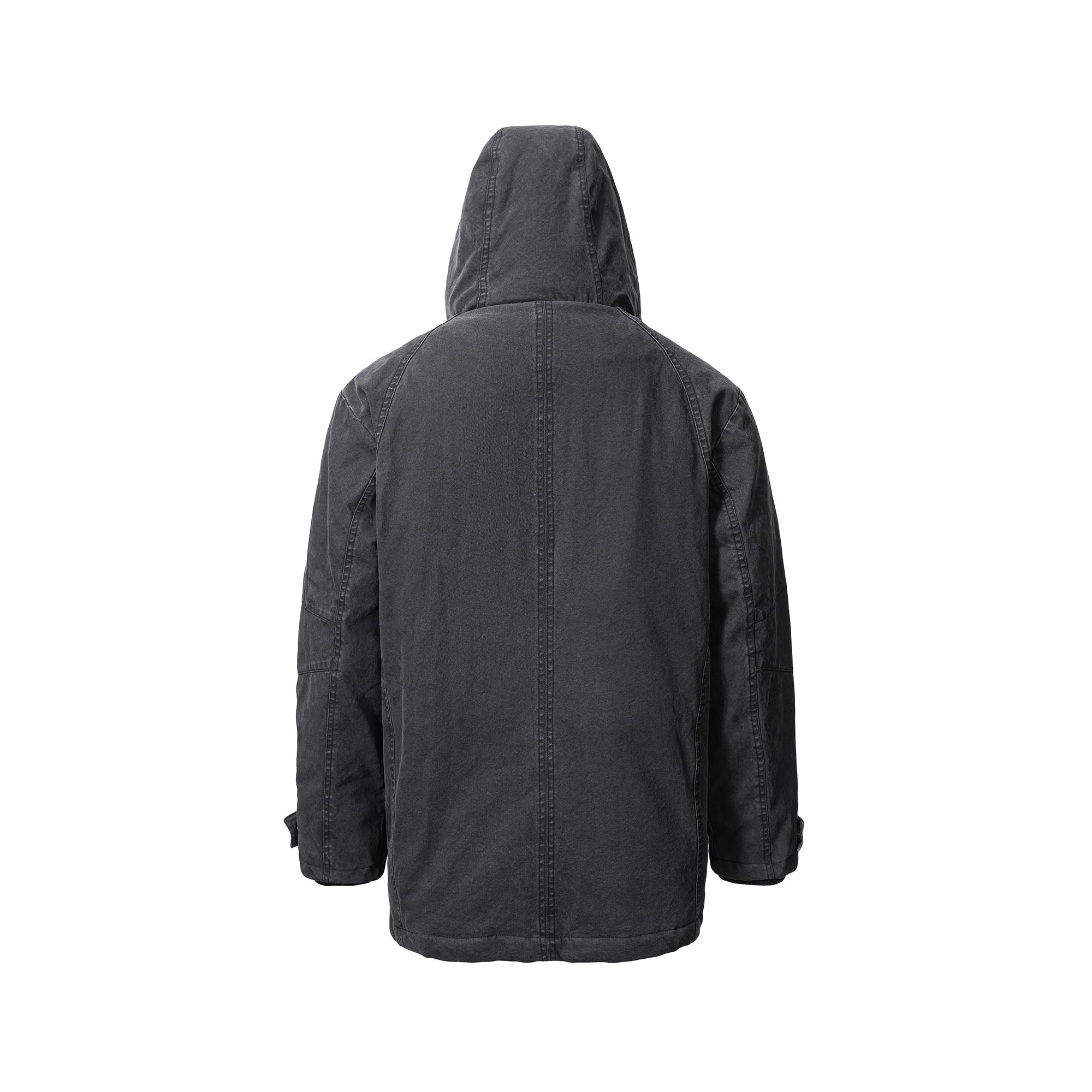 CATSSTAC Faux Fur-Trimmed Utility Parka