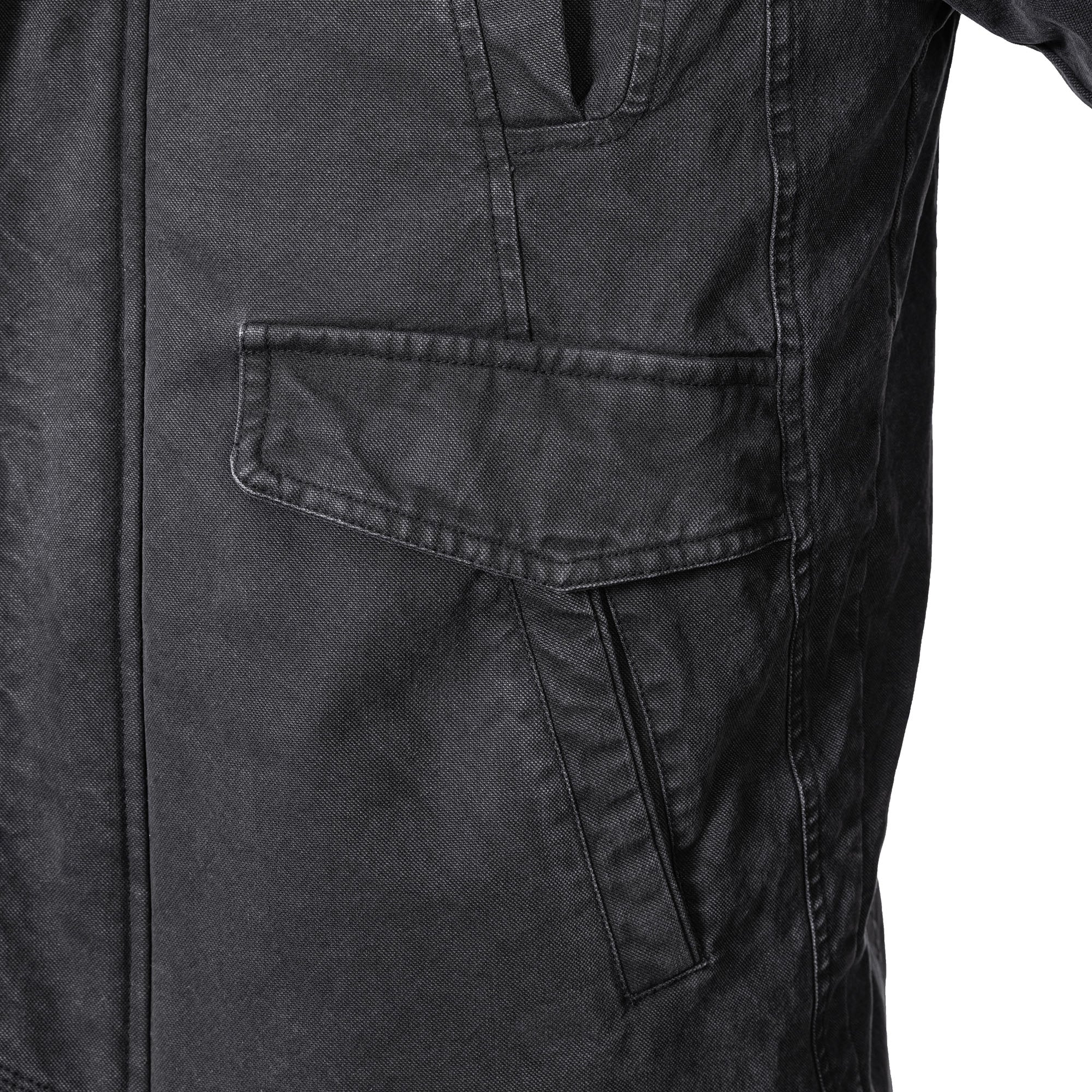 CATSSTAC Faux Fur-Trimmed Utility Parka