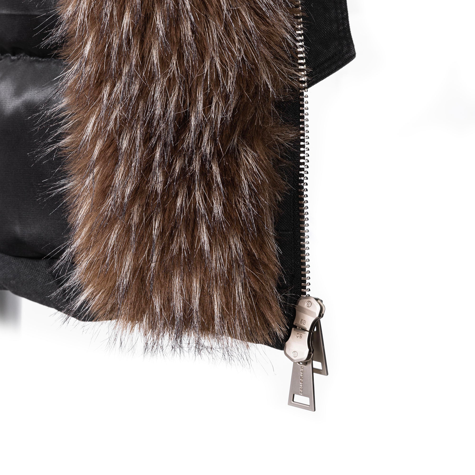 CATSSTAC Faux Fur-Trimmed Utility Parka
