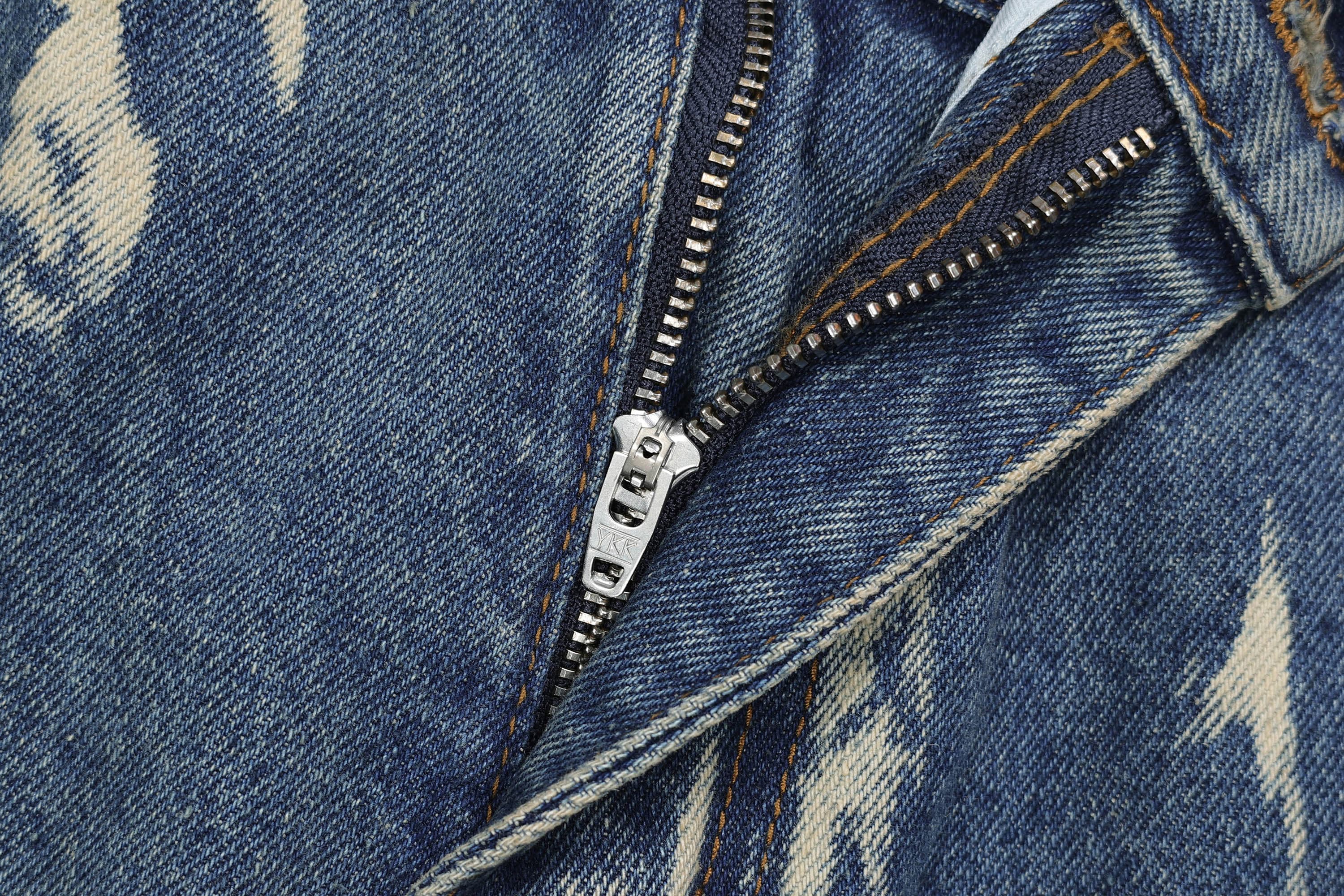 OVDY Retro Striped Straight-Leg Jeans, premium urban and streetwear designers apparel on PROJECTISR.com, OVDY