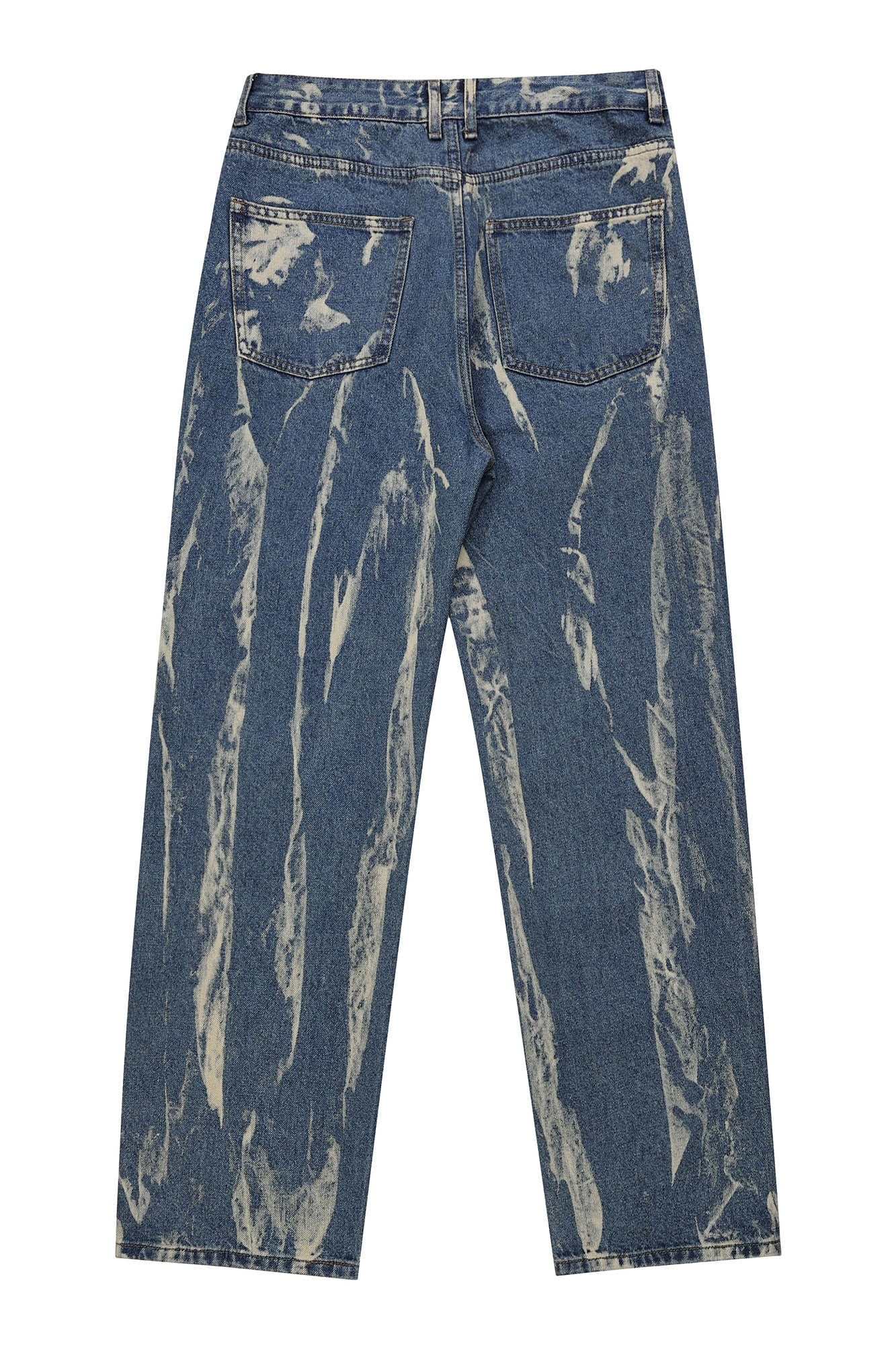 OVDY Retro Striped Straight-Leg Jeans, premium urban and streetwear designers apparel on PROJECTISR.com, OVDY