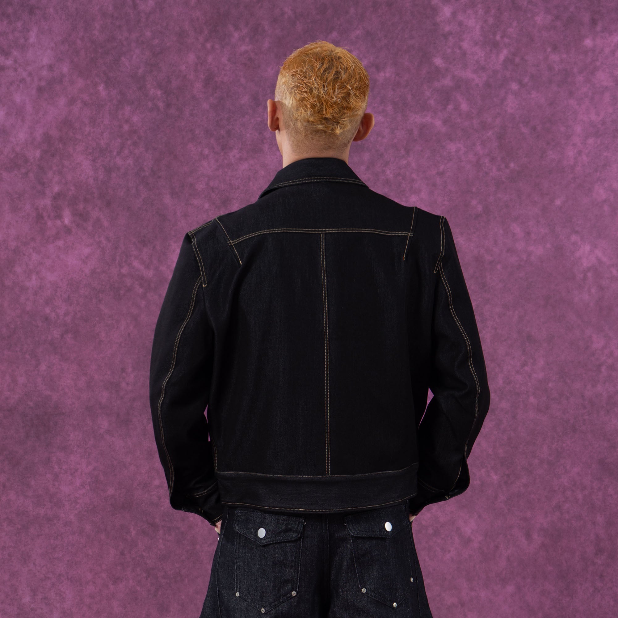 CLP Classical Stitched Utility Denim Jacket, premium urban and streetwear designers apparel on PROJECTISR.com, CLP