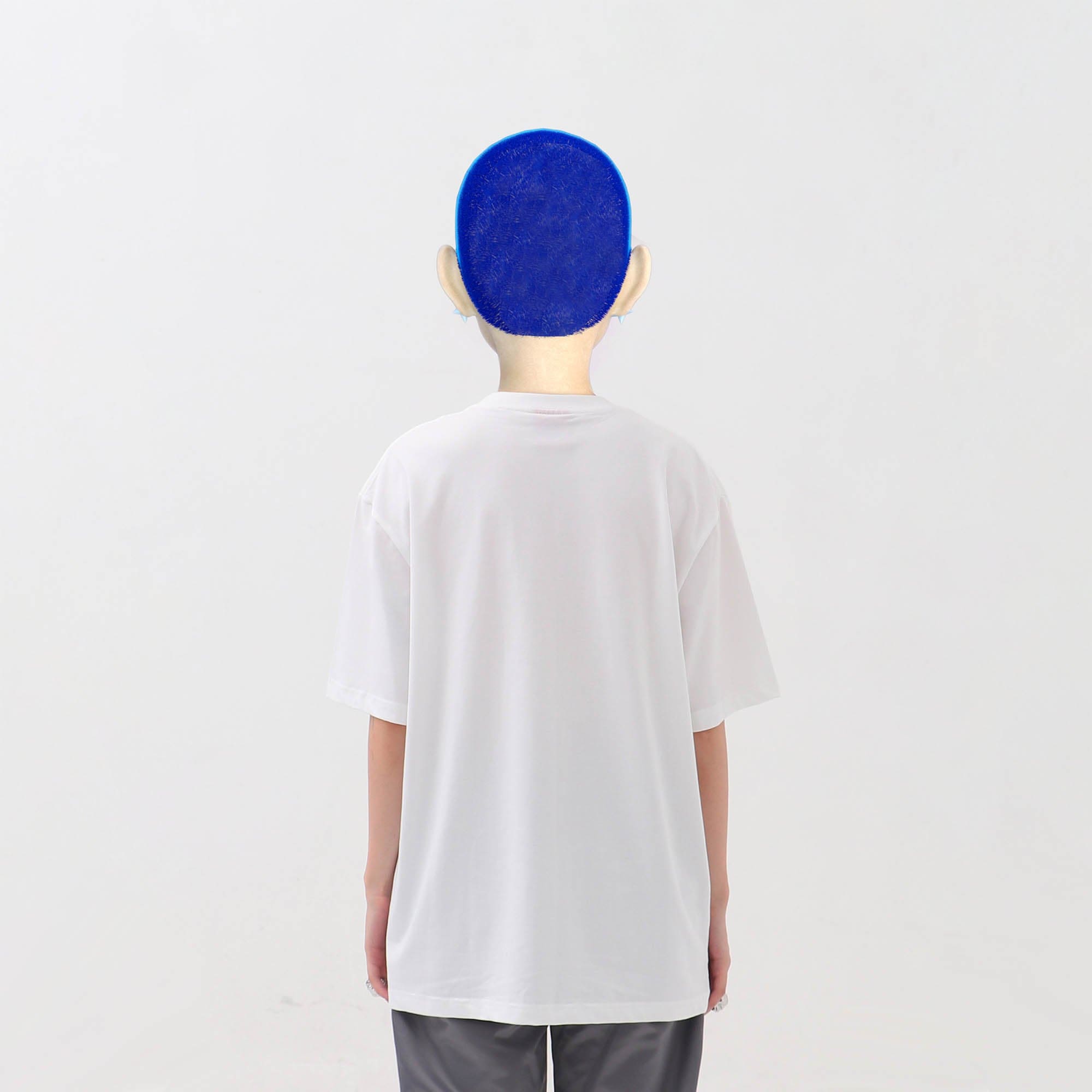 EMBRYO The Face Graphic T-Shirt White, premium urban and streetwear designers apparel on PROJECTISR.com, EMBRYO
