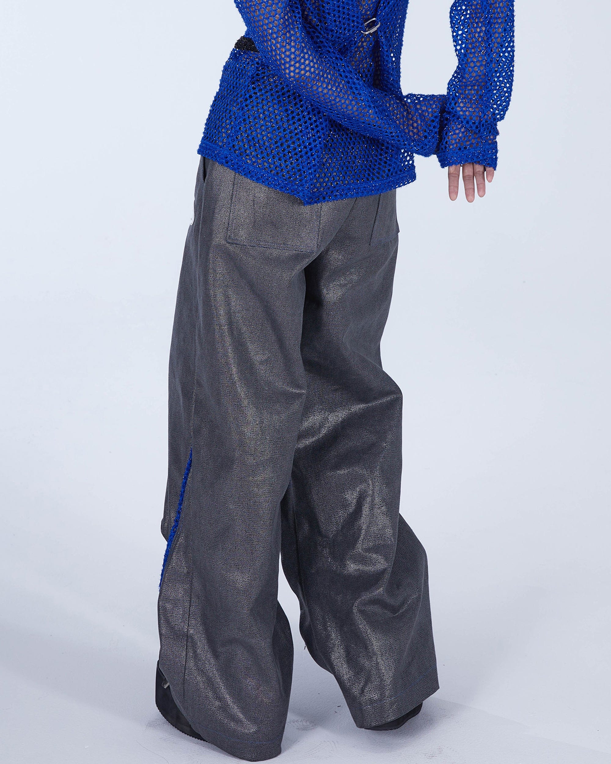 EMBRYO Deconstructed Reversible Pants, premium urban and streetwear designers apparel on PROJECTISR.com, EMBRYO