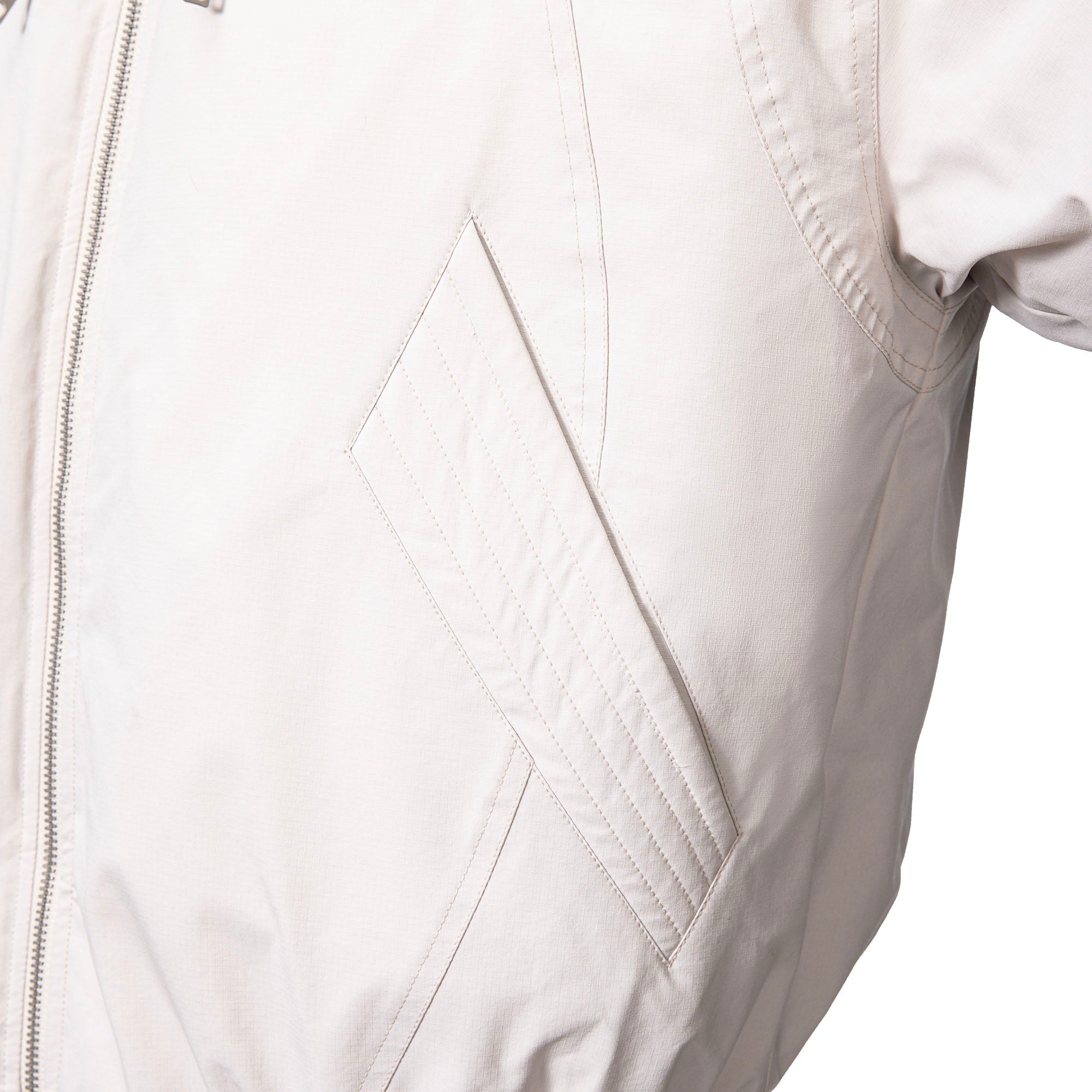 CATSSTAC Faux Fur Collar Waterproof Harrington Jacket