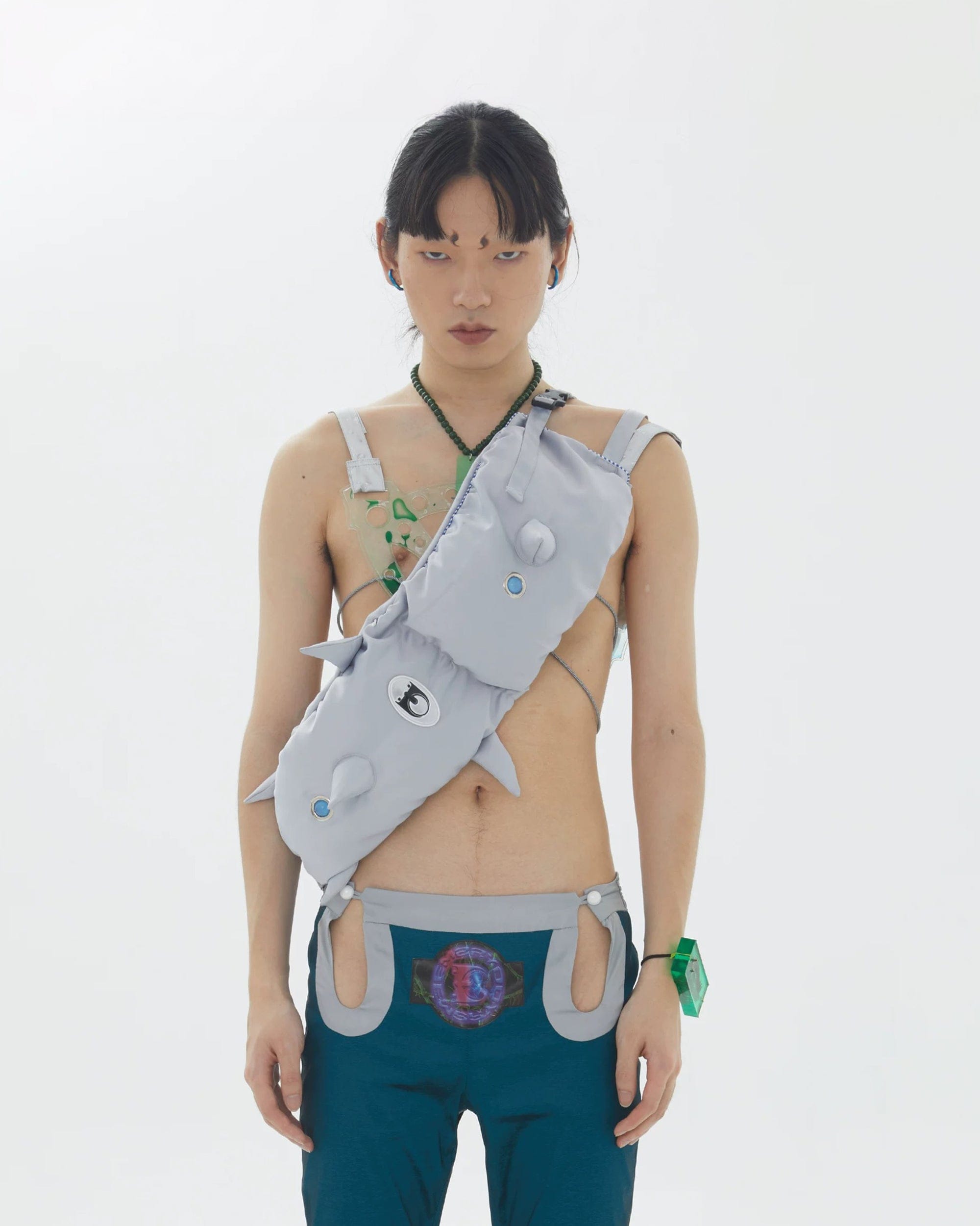 EMBRYO Caterpillar Thorns Chest Bag, premium urban and streetwear designers apparel on PROJECTISR.com, EMBRYO
