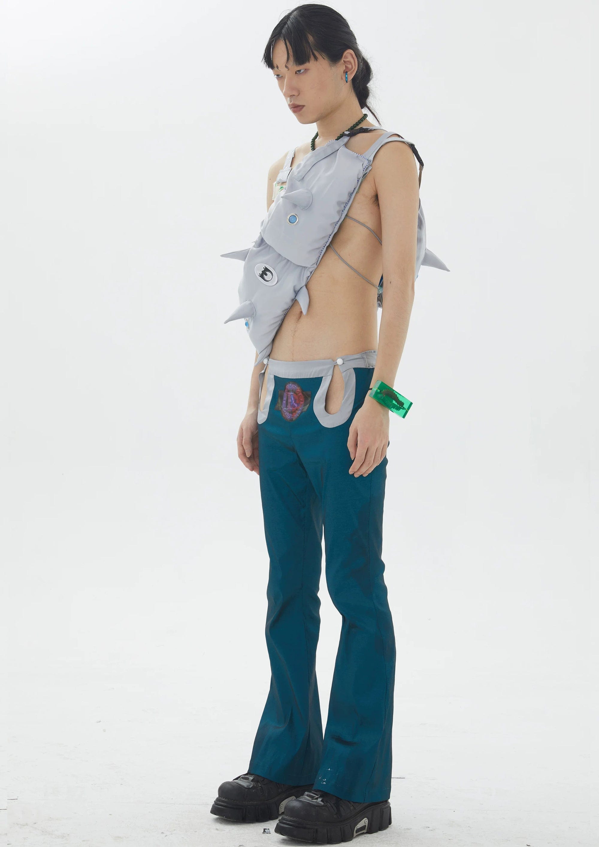 EMBRYO Caterpillar Thorns Chest Bag, premium urban and streetwear designers apparel on PROJECTISR.com, EMBRYO