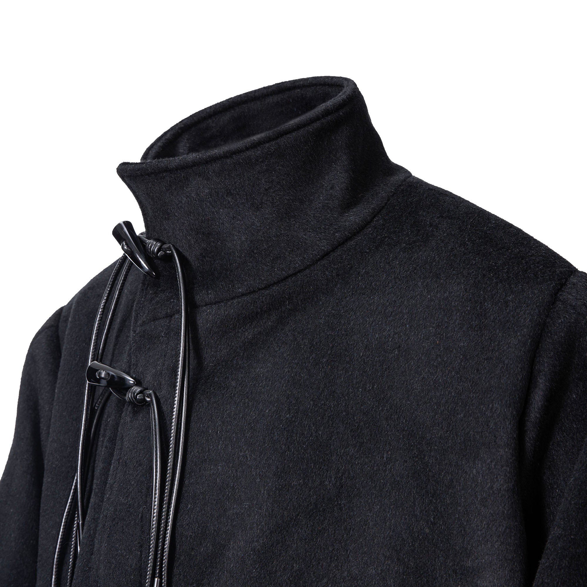 CATSSTAC Classic Toggle Button Wool Overcoat, premium urban and streetwear designers apparel on PROJECTISR.com, CATSSTAC