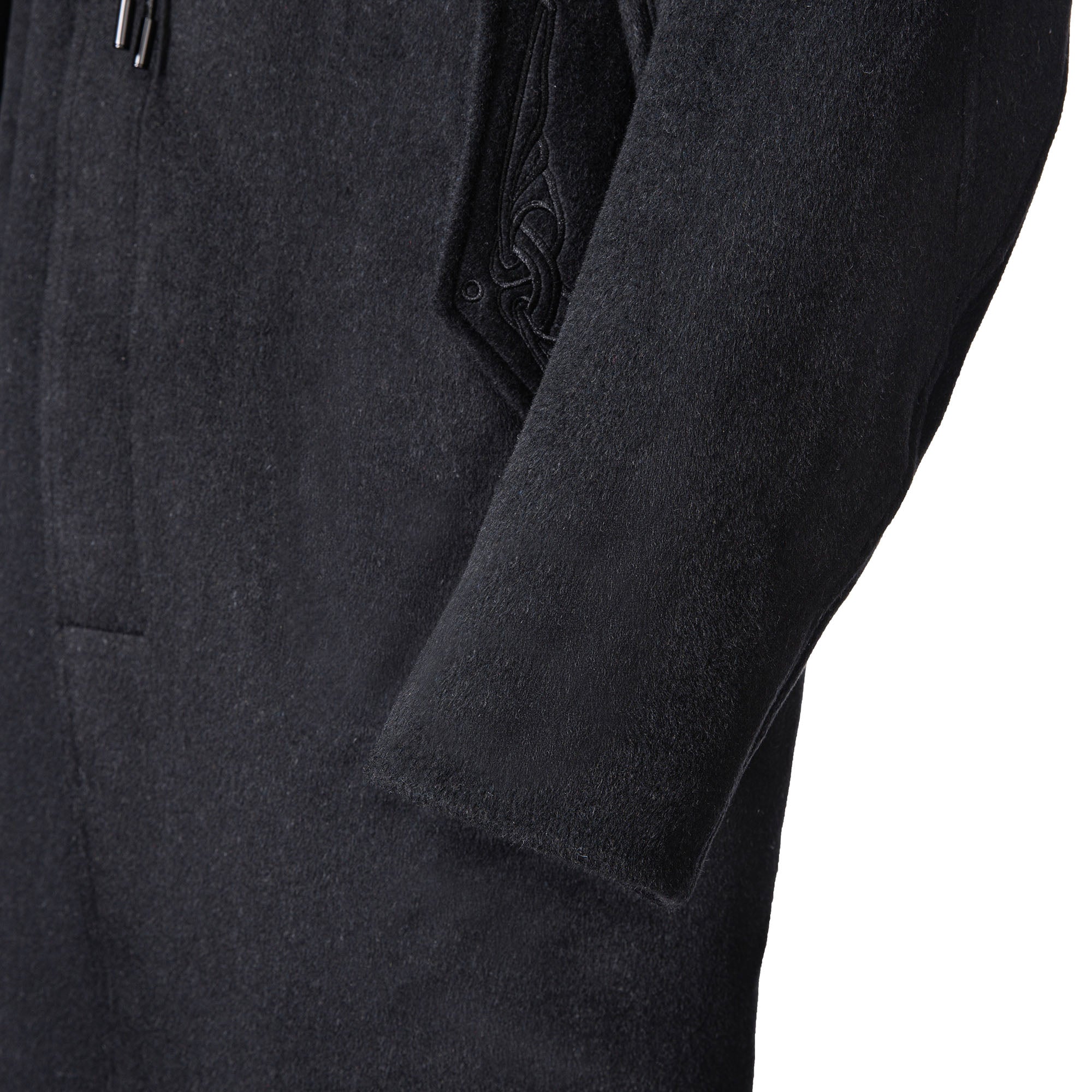 CATSSTAC Classic Toggle Button Wool Overcoat, premium urban and streetwear designers apparel on PROJECTISR.com, CATSSTAC
