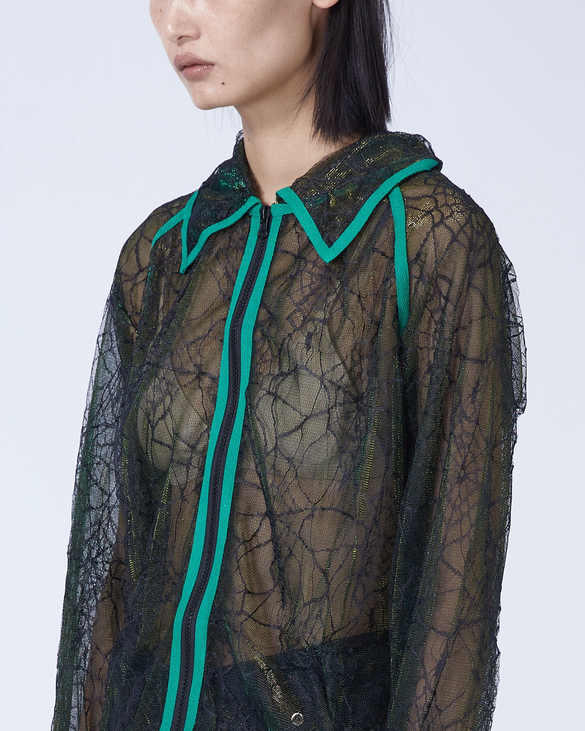 EMBRYO Deconstructed Mesh Shirt, premium urban and streetwear designers apparel on PROJECTISR.com, EMBRYO