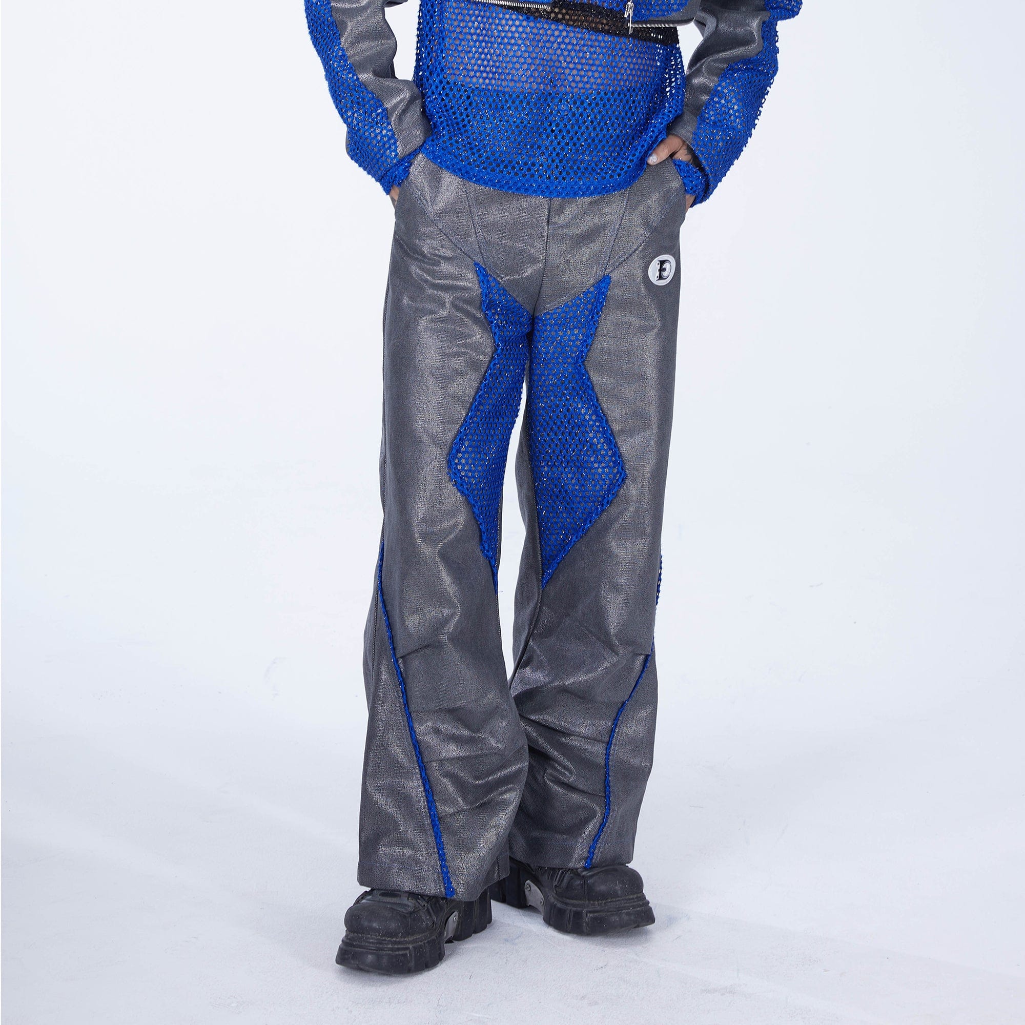 EMBRYO Deconstructed Reversible Pants, premium urban and streetwear designers apparel on PROJECTISR.com, EMBRYO