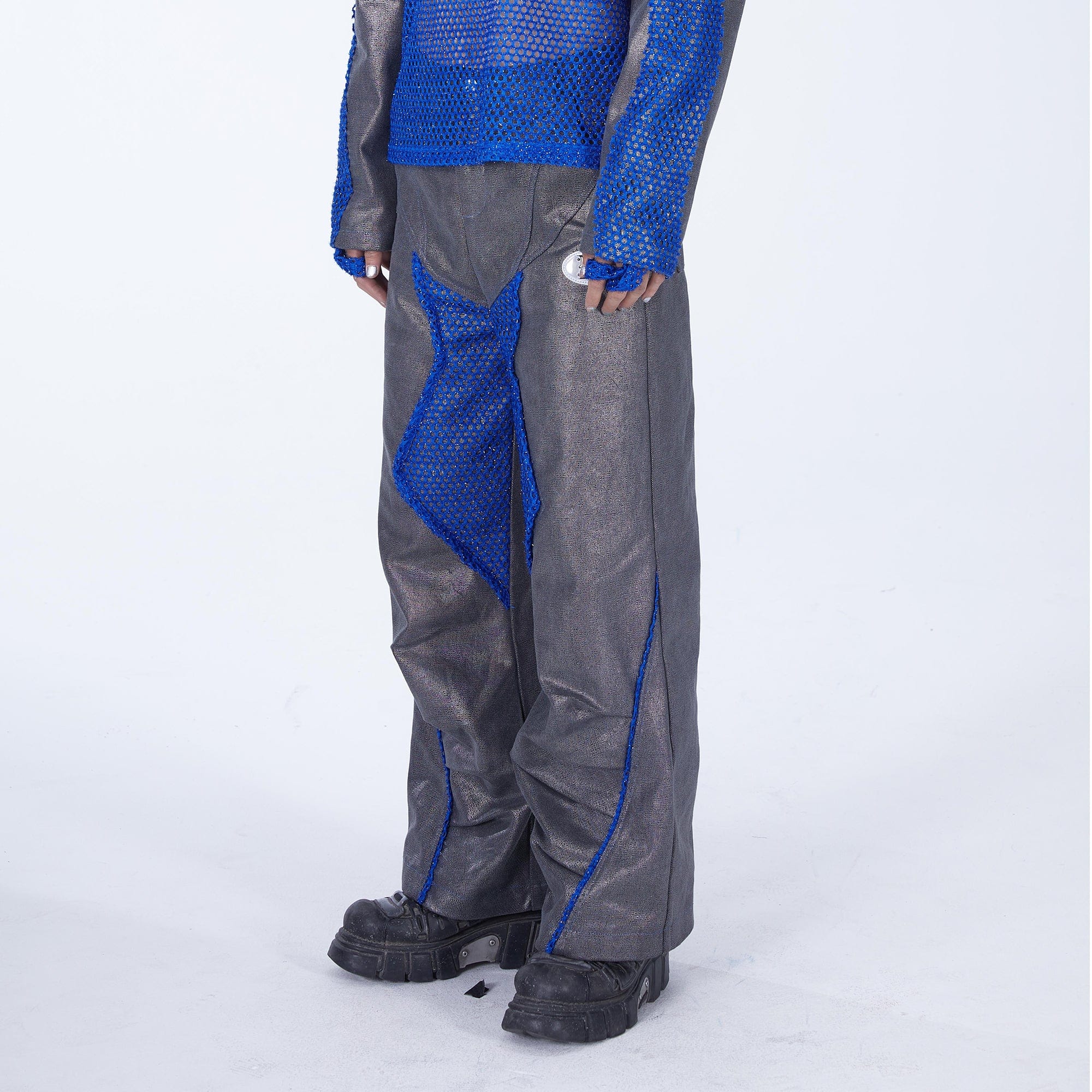 EMBRYO Deconstructed Reversible Pants, premium urban and streetwear designers apparel on PROJECTISR.com, EMBRYO