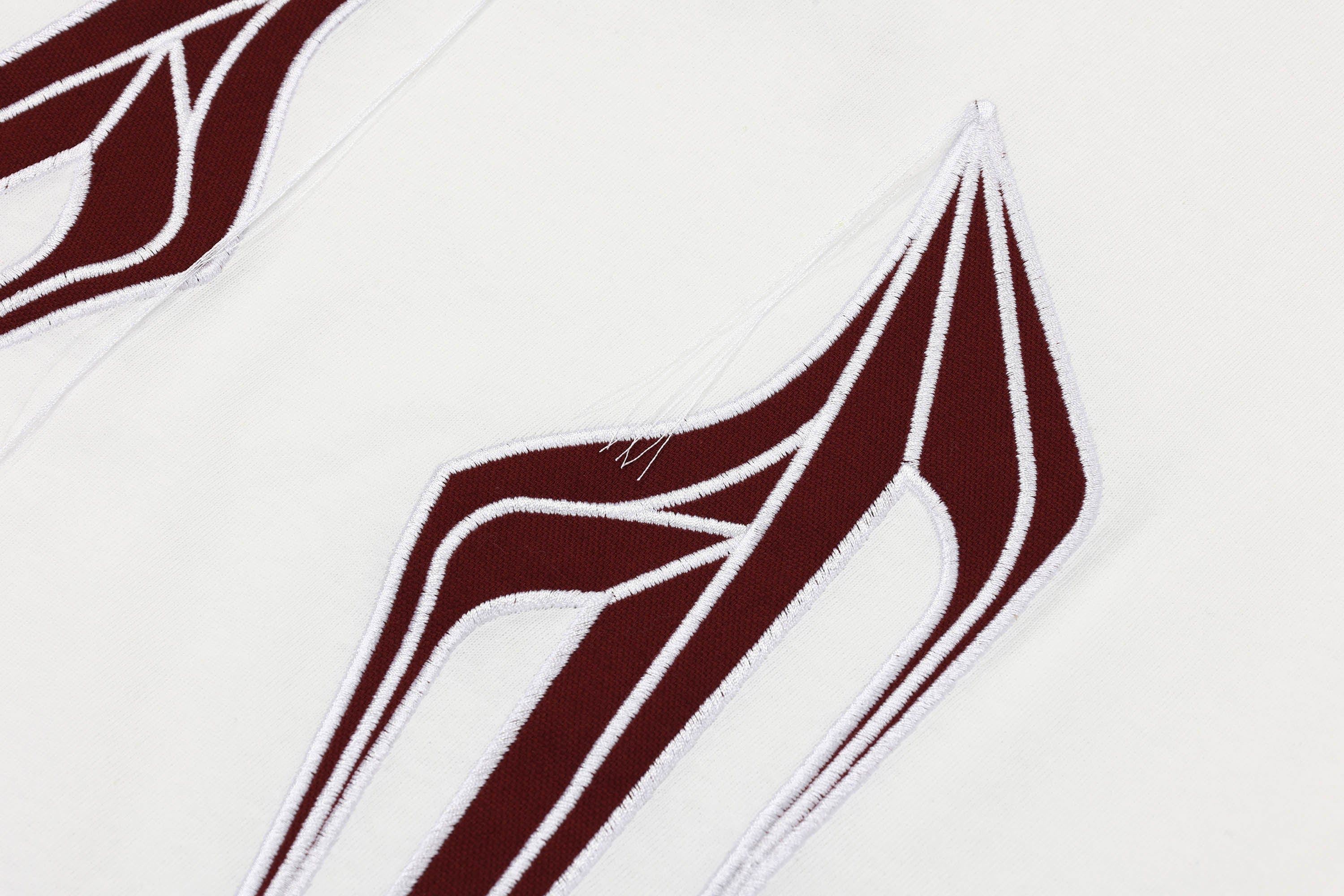 OVDY Wing Embroidered Patch Oversized T-Shirt, premium urban and streetwear designers apparel on PROJECTISR.com, OVDY
