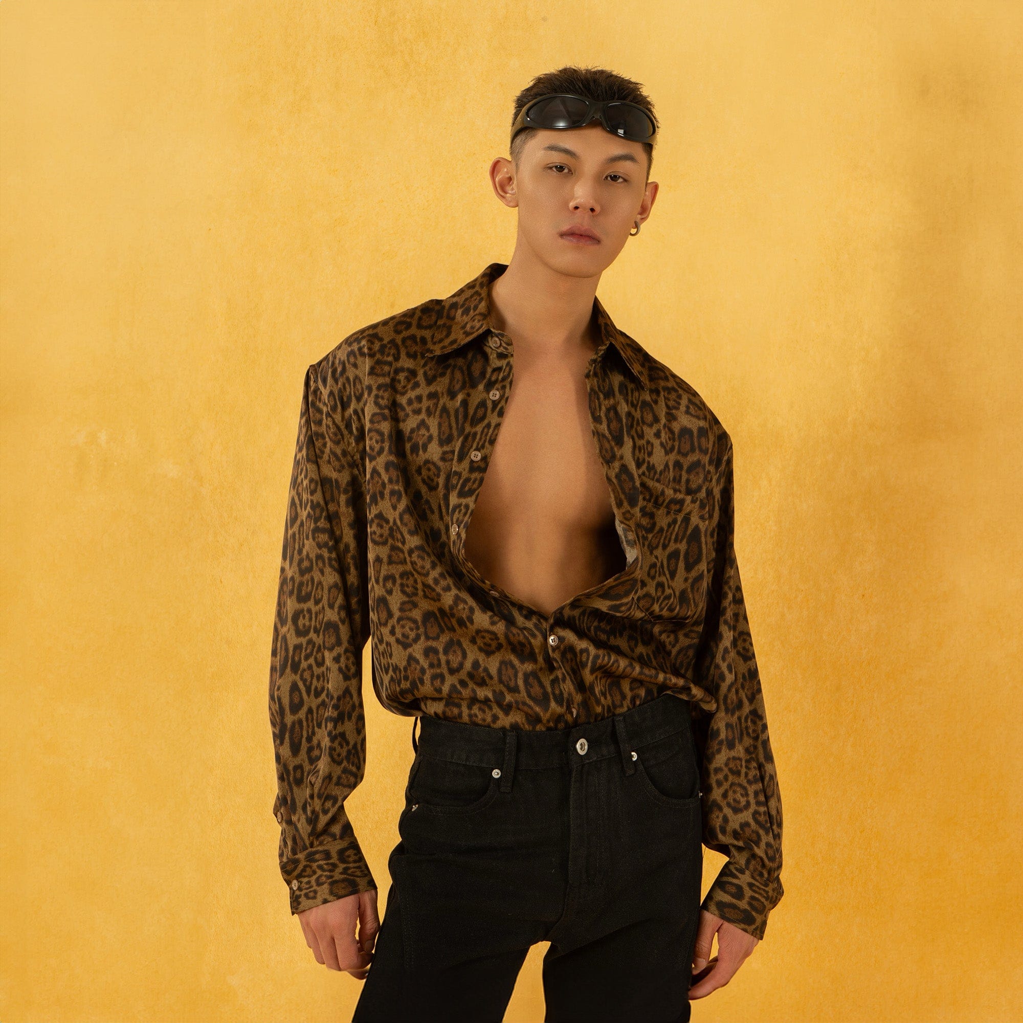 CLP Retro Leopard Shirt, premium urban and streetwear designers apparel on PROJECTISR.com, CLP