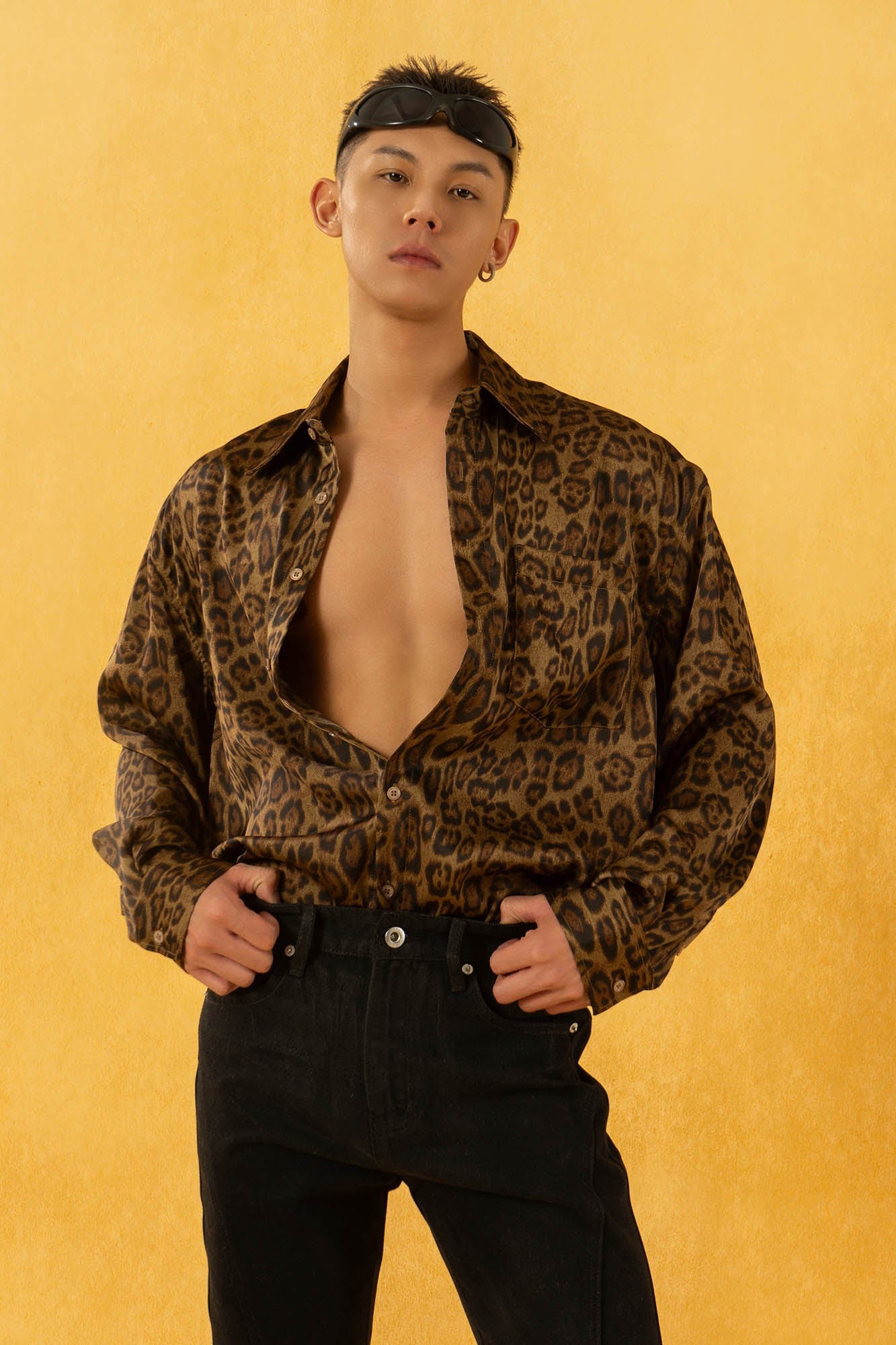 CLP Retro Leopard Shirt, premium urban and streetwear designers apparel on PROJECTISR.com, CLP