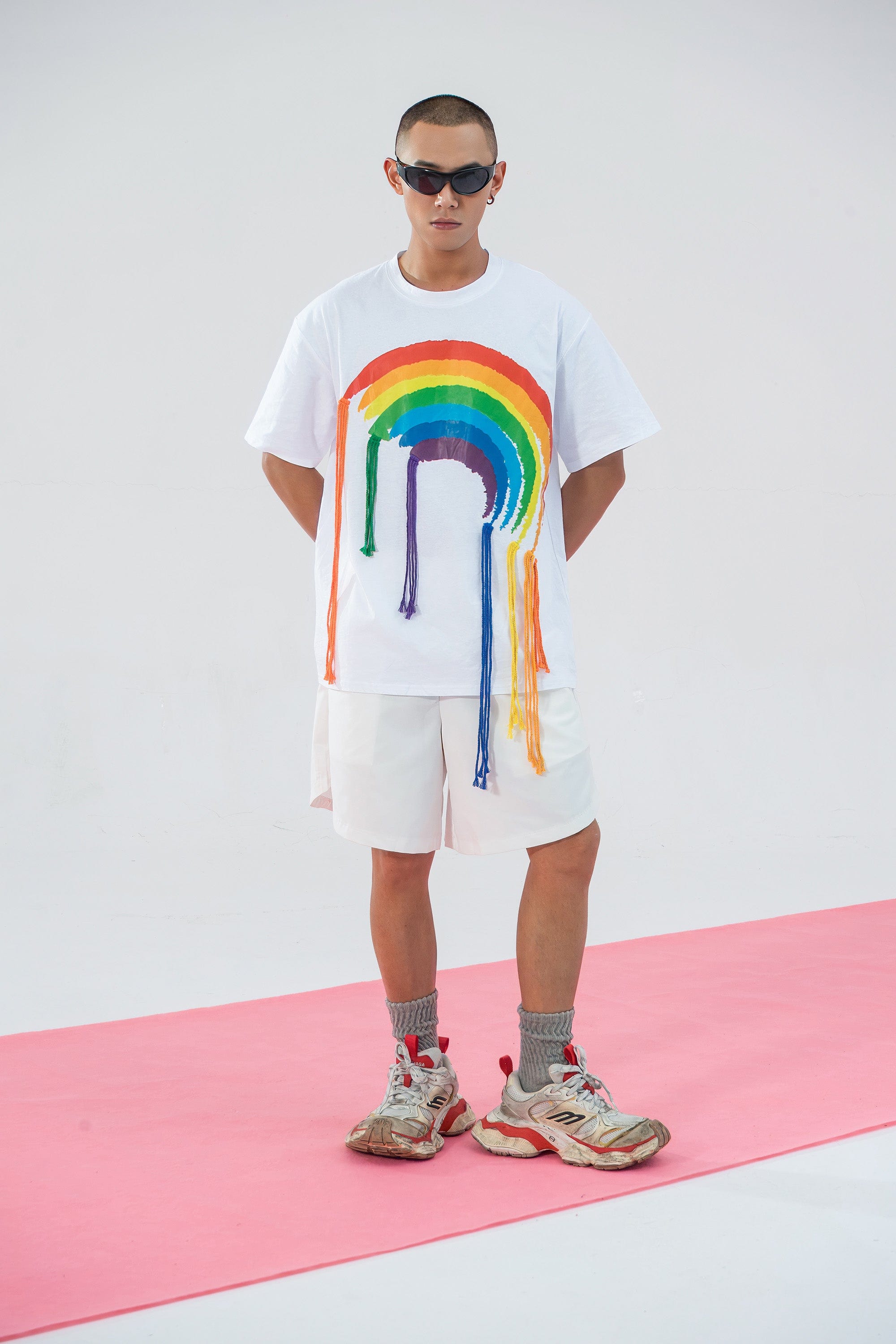 CLP Rainbow Tassel T-Shirt, premium urban and streetwear designers apparel on PROJECTISR.com, CLP