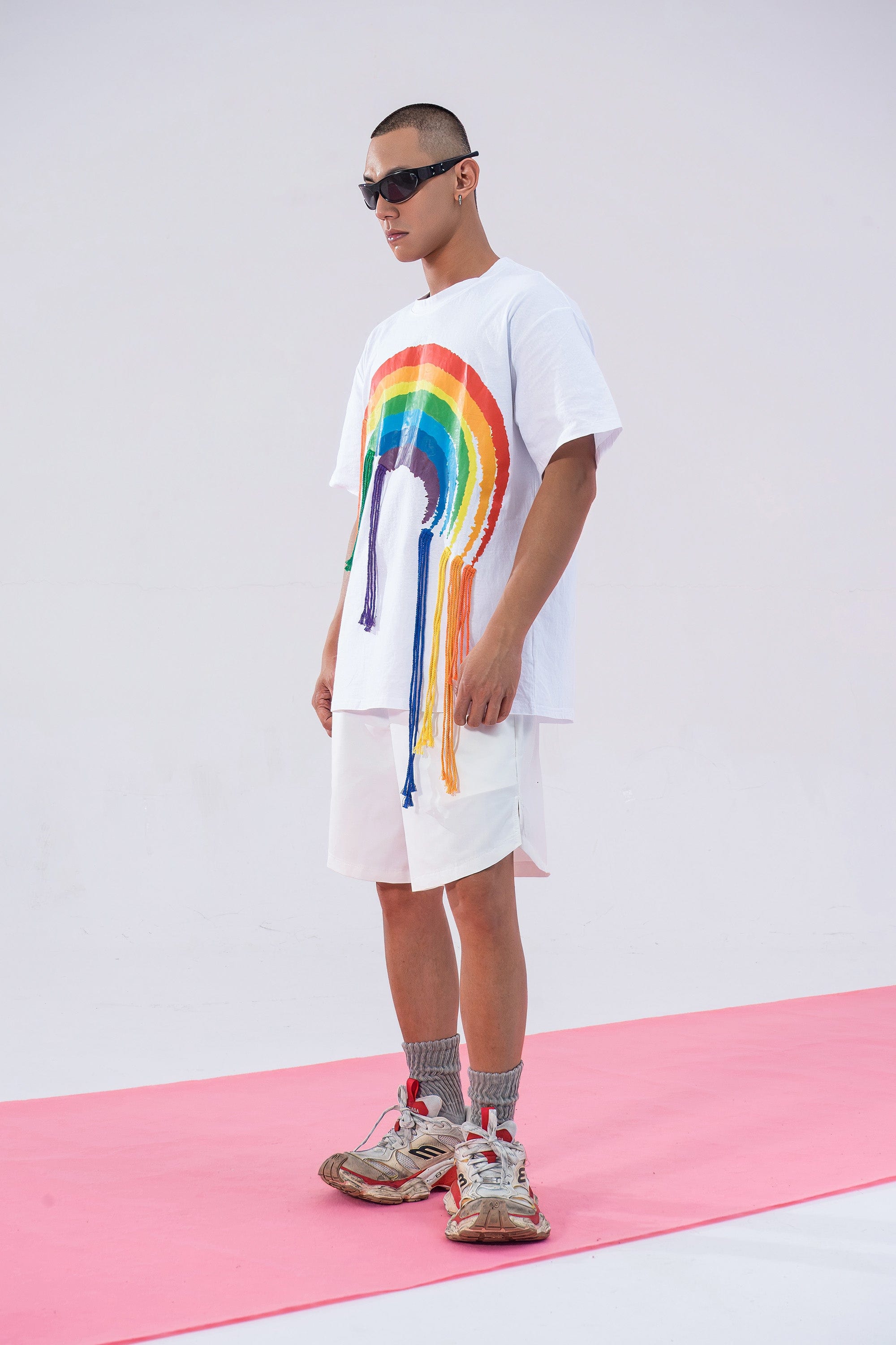 CLP Rainbow Tassel T-Shirt, premium urban and streetwear designers apparel on PROJECTISR.com, CLP