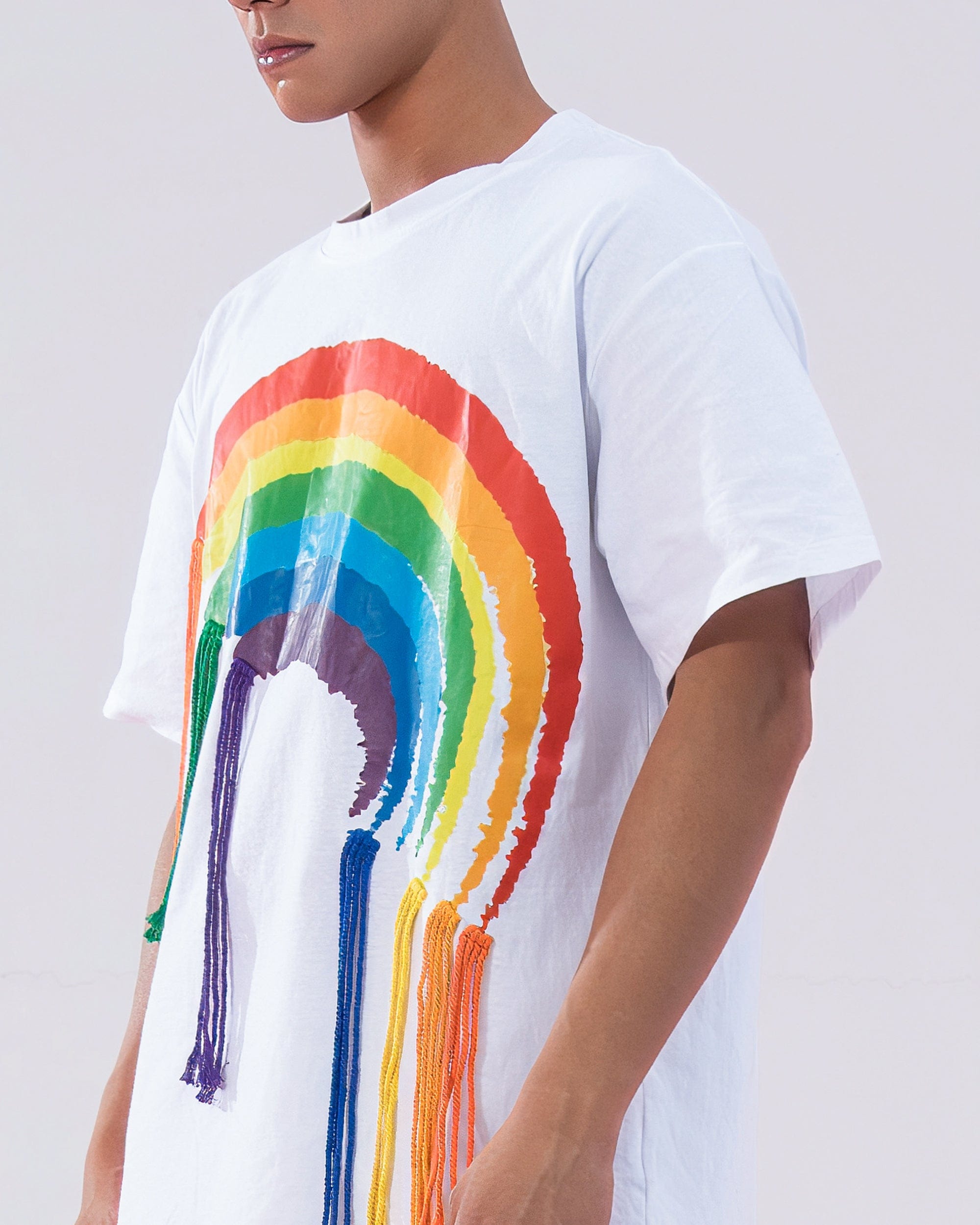 CLP Rainbow Tassel T-Shirt, premium urban and streetwear designers apparel on PROJECTISR.com, CLP