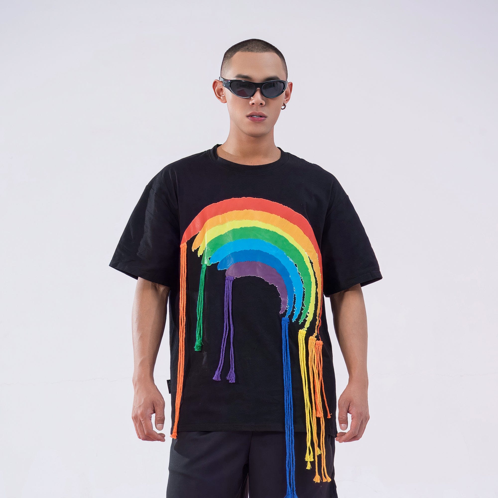 CLP Rainbow Tassel T-Shirt, premium urban and streetwear designers apparel on PROJECTISR.com, CLP