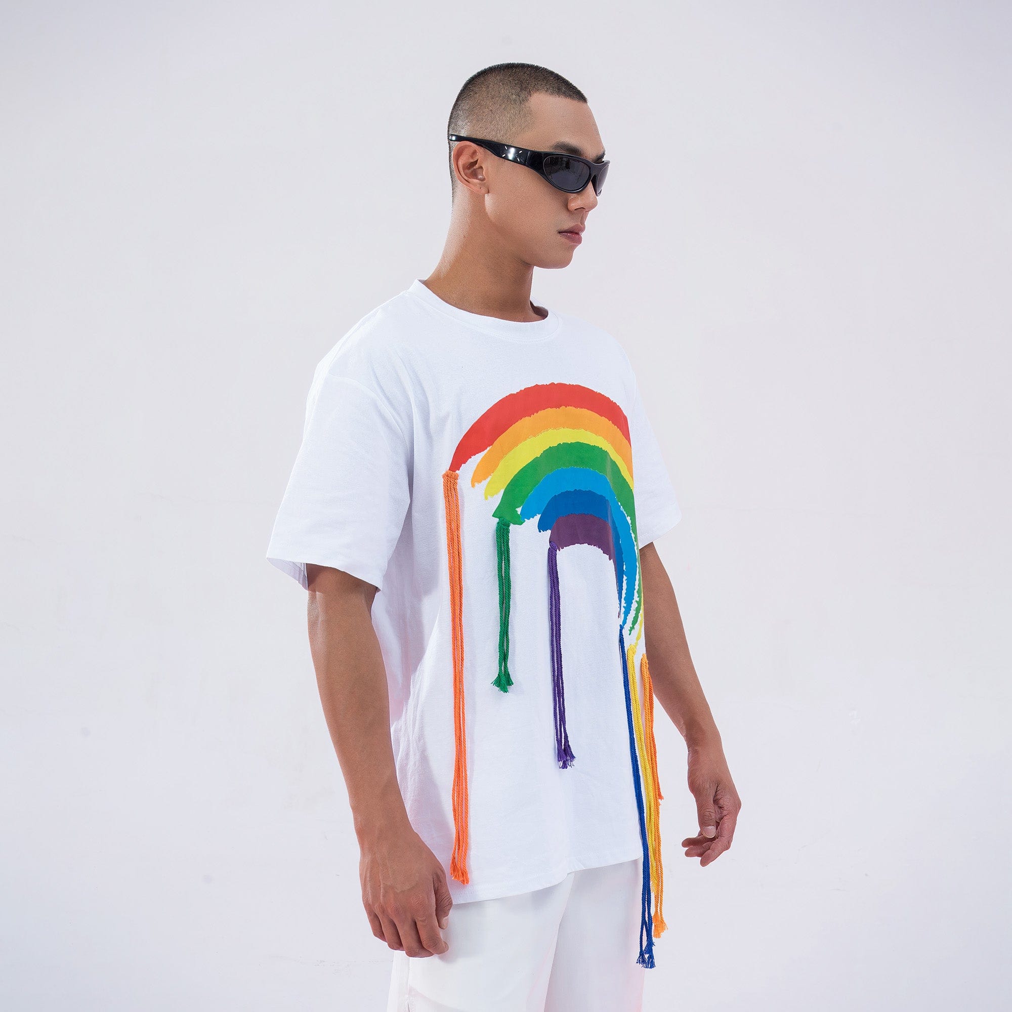 CLP Rainbow Tassel T-Shirt, premium urban and streetwear designers apparel on PROJECTISR.com, CLP