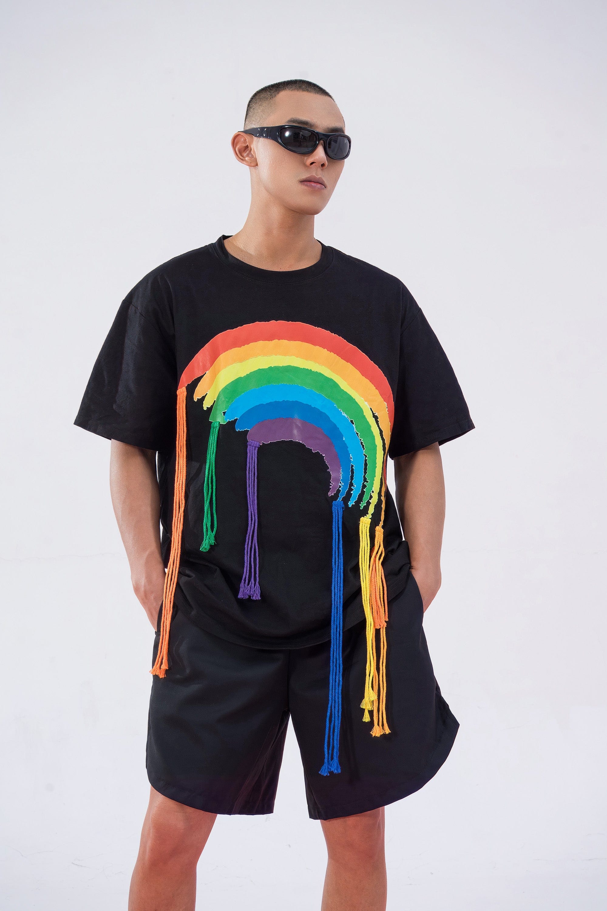 CLP Rainbow Tassel T-Shirt, premium urban and streetwear designers apparel on PROJECTISR.com, CLP