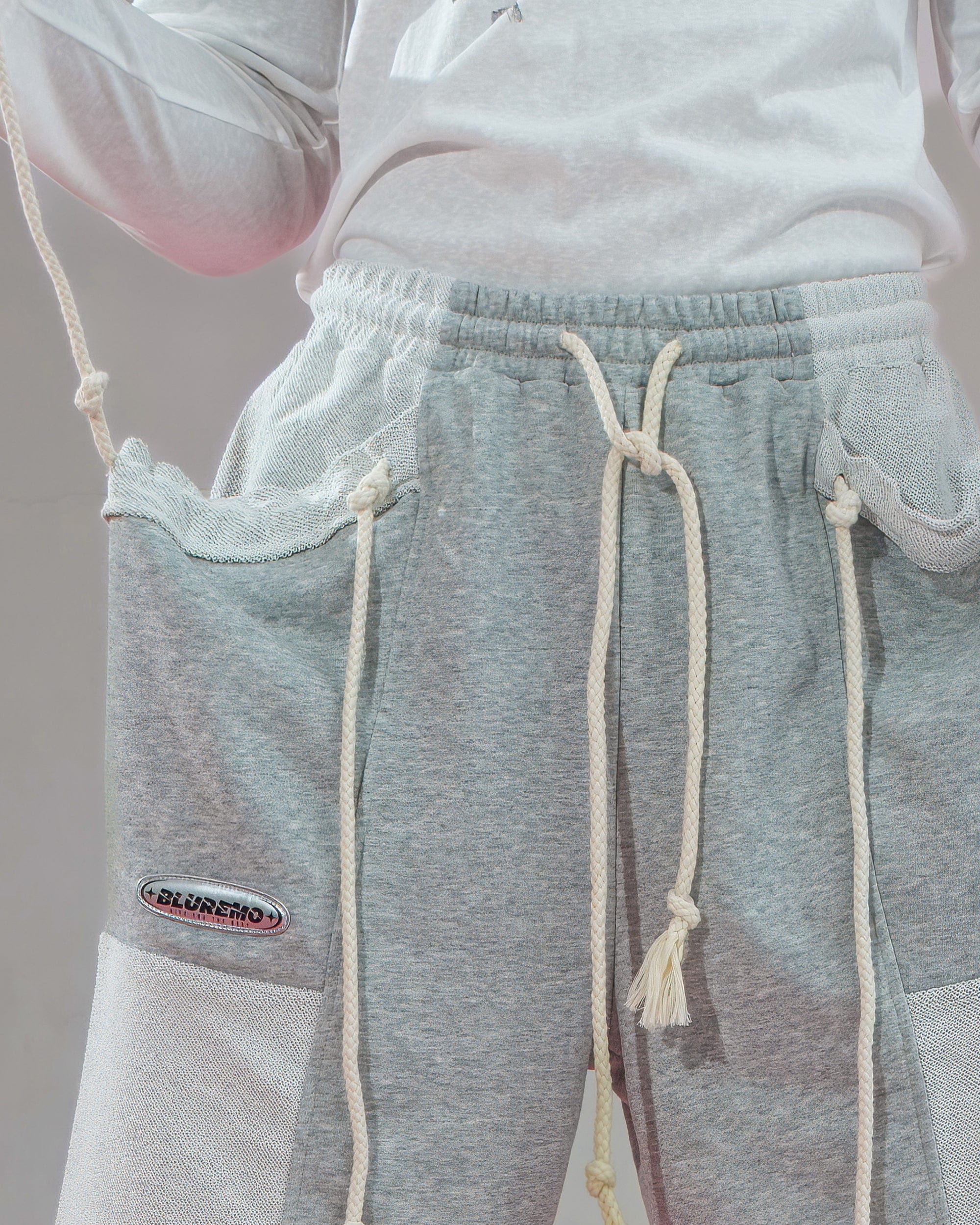 CLP Star Deconstructed Draw-String Pocket Shorts, premium urban and streetwear designers apparel on PROJECTISR.com, CLP