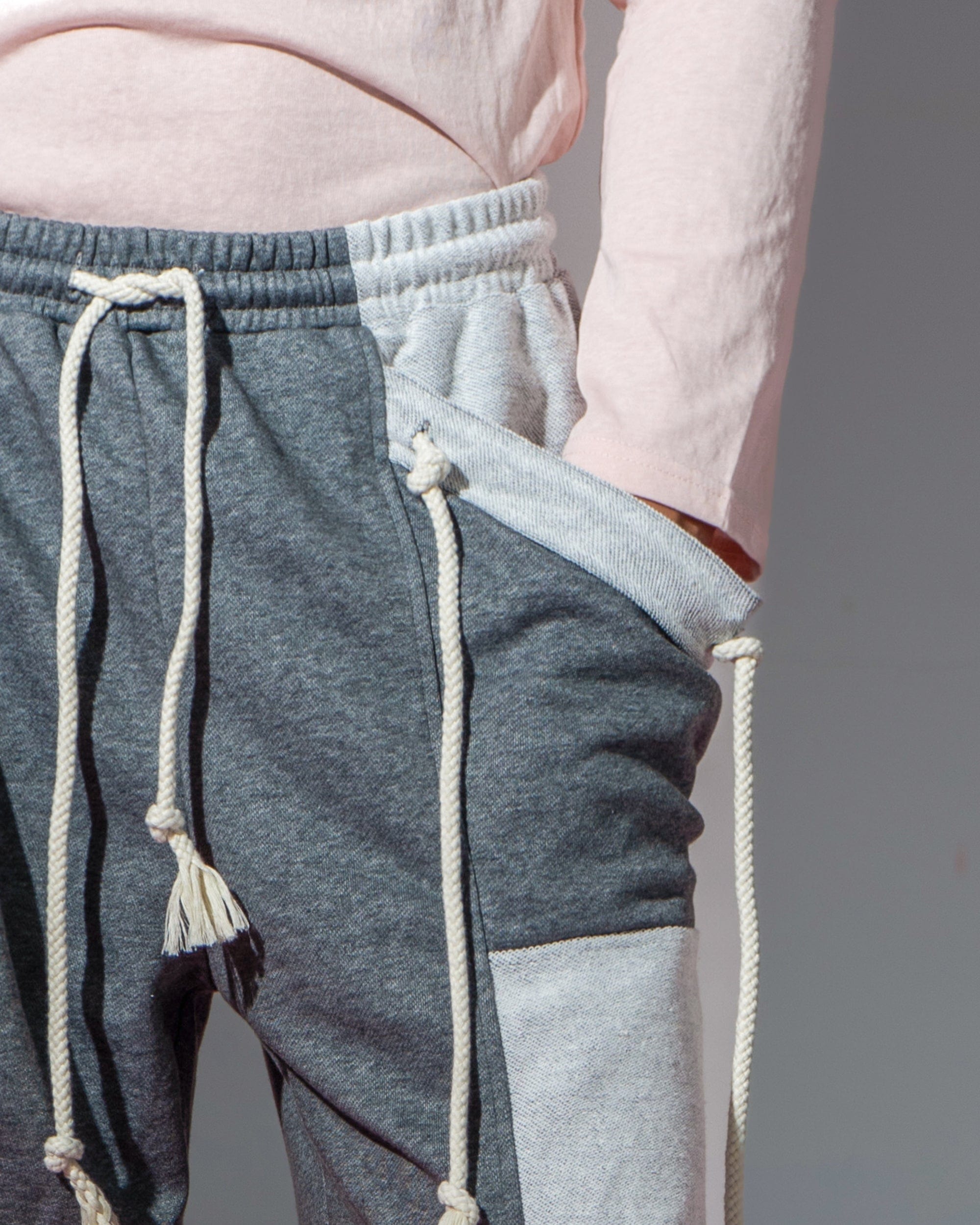 CLP Star Deconstructed Draw-String Pocket Shorts, premium urban and streetwear designers apparel on PROJECTISR.com, CLP
