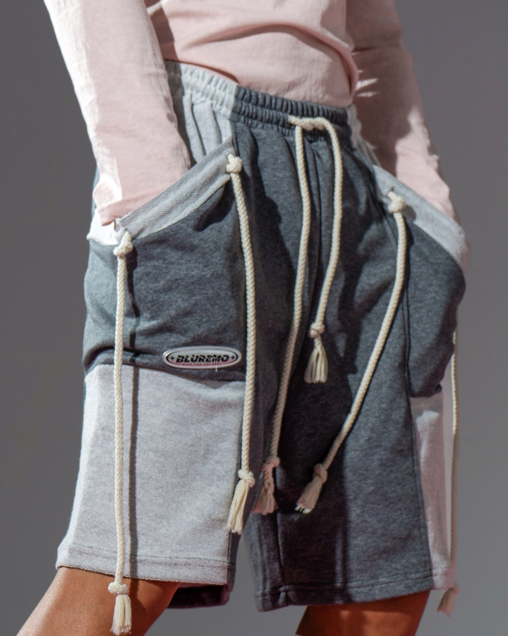 CLP Star Deconstructed Draw-String Pocket Shorts, premium urban and streetwear designers apparel on PROJECTISR.com, CLP